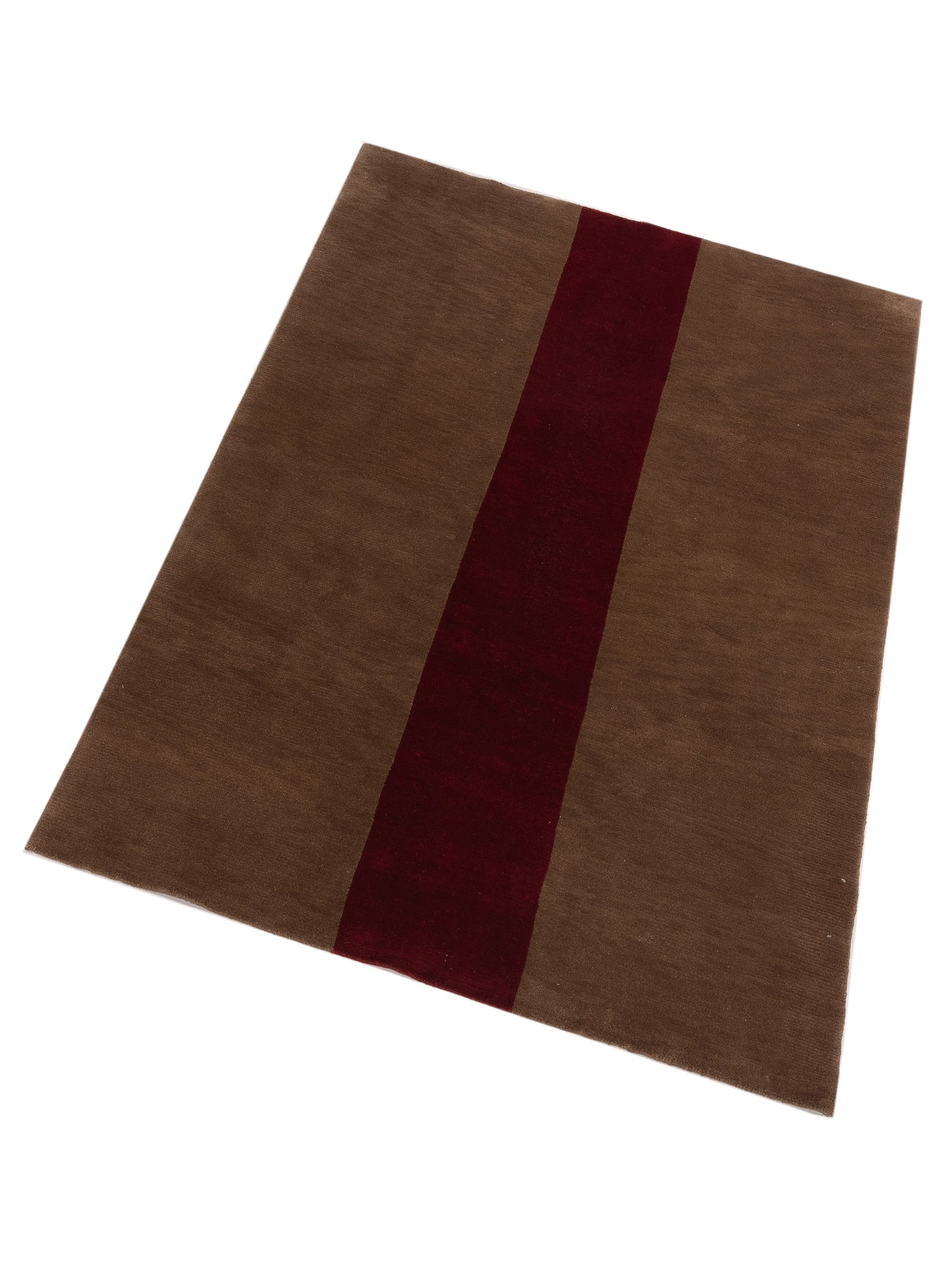 Himalayan 84262 Brown Red 5.7x7.11 Hand Knotted Rug
