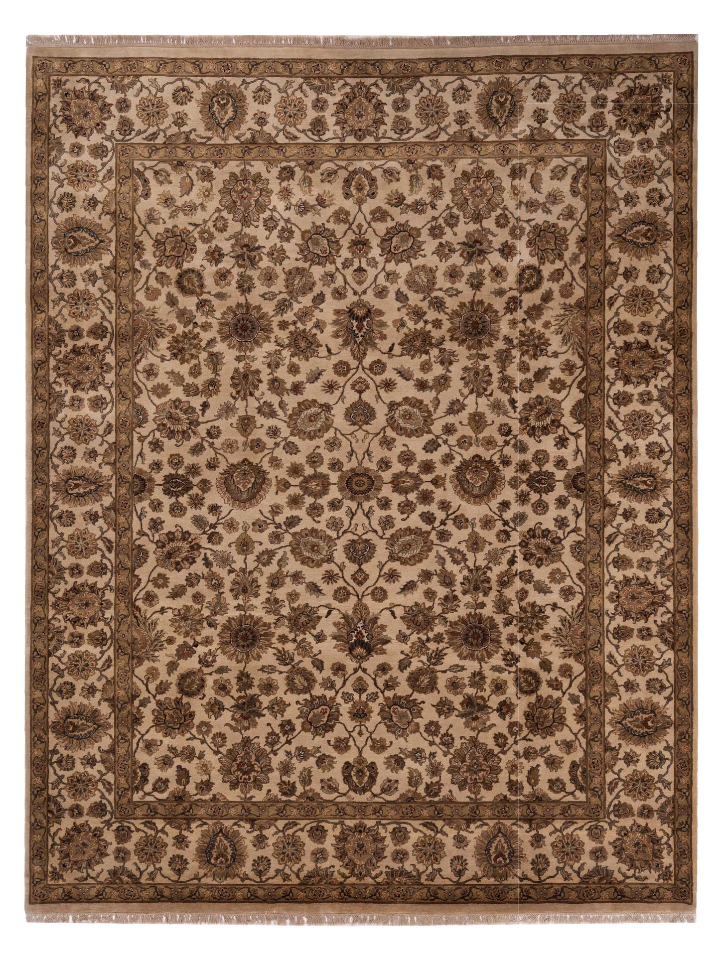 Rajpur Crown Beige Ivory Transitional