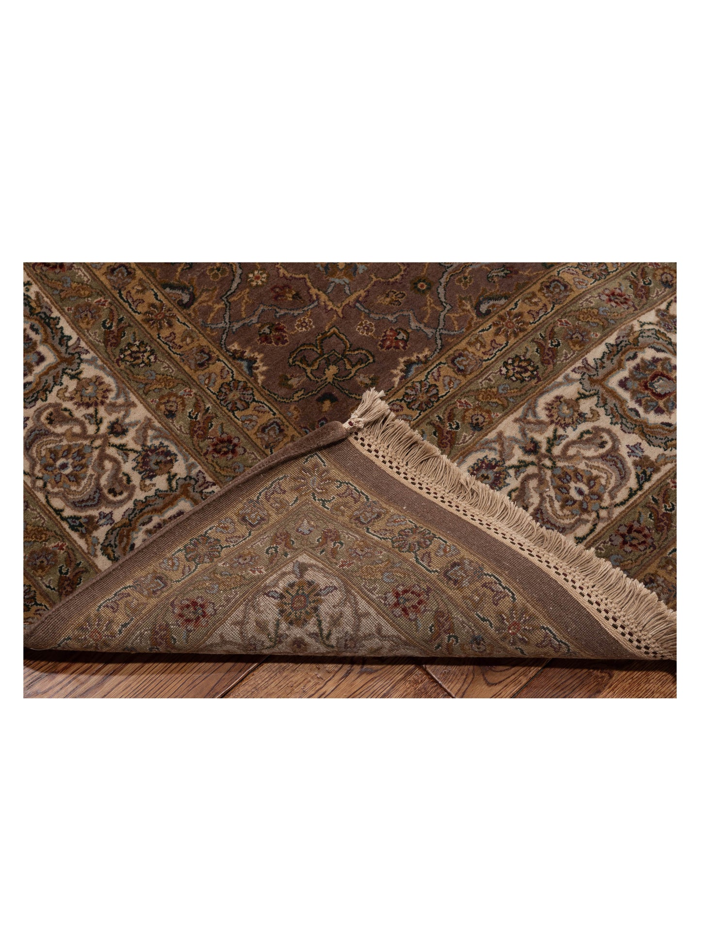 Empire 84593 Plum Ivory 8.2x9.11 Hand Knotted Rug
