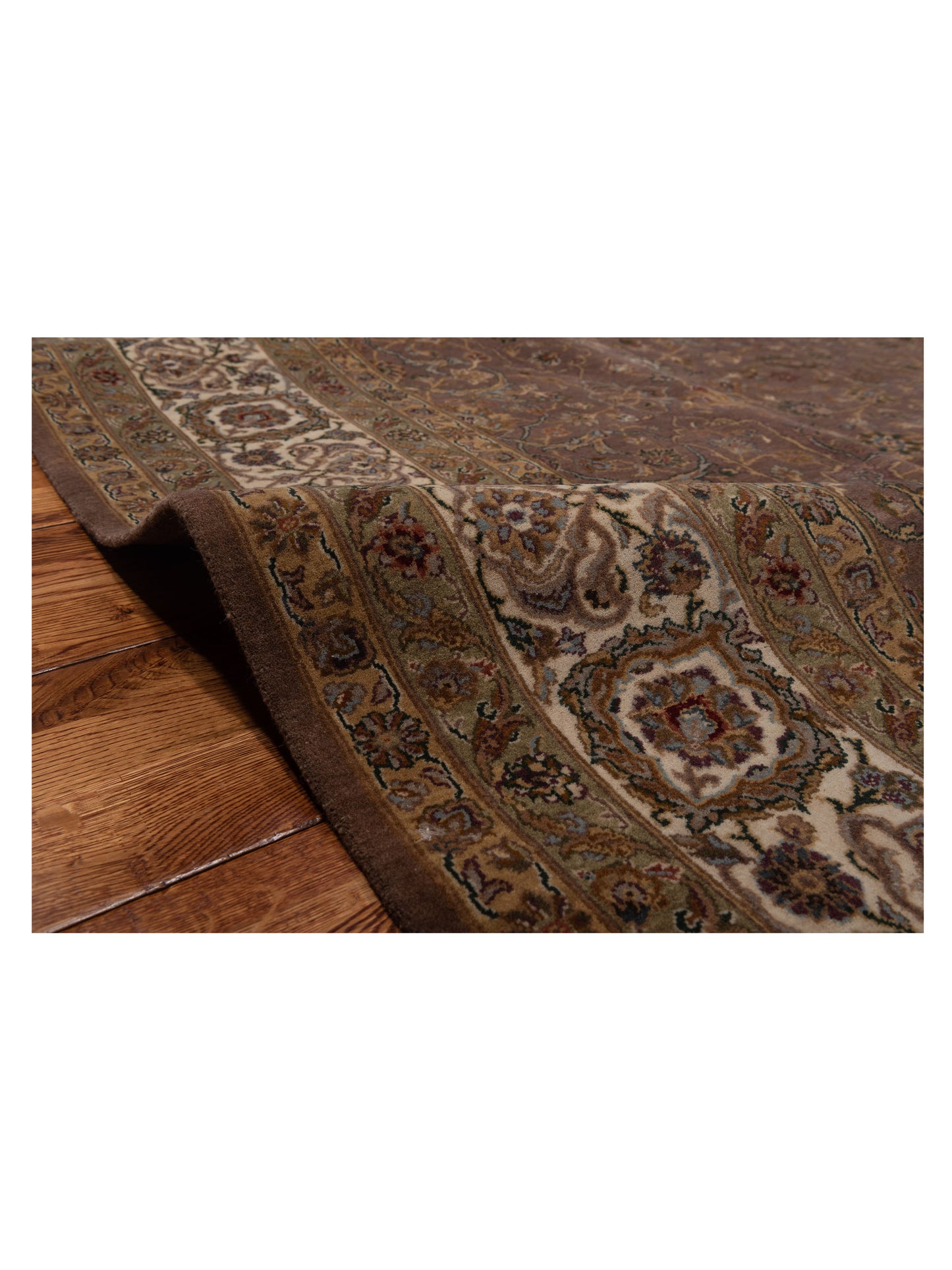 Empire 84593 Plum Ivory 8.2x9.11 Hand Knotted Rug