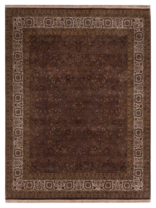 Rajpur Empire  Plum Ivory Transitional