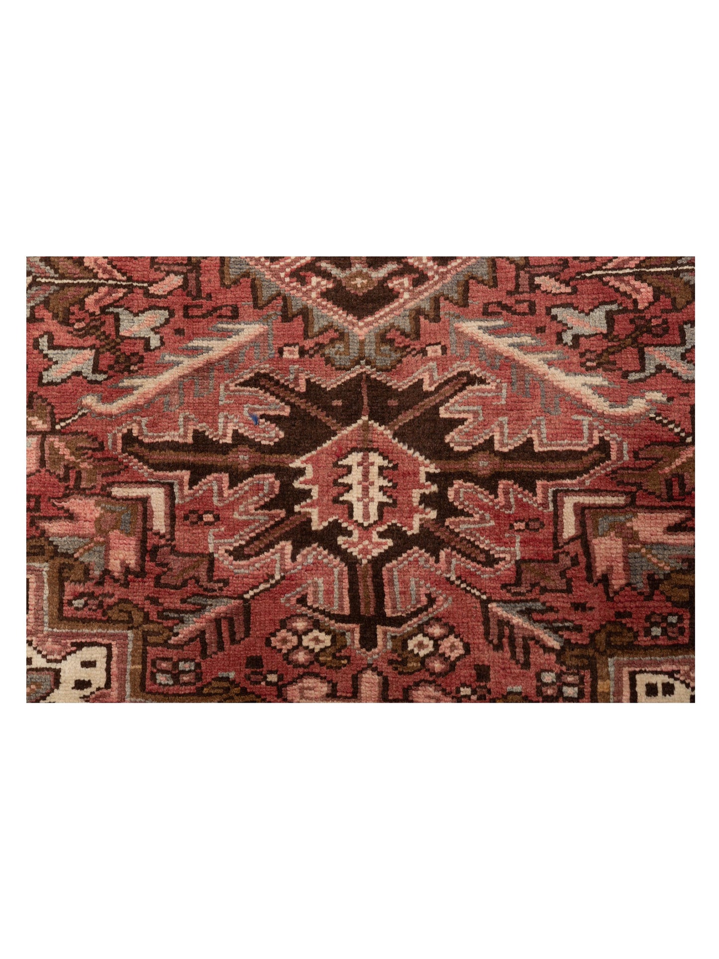 Antique Heirloom 85704 Red Brown 7.9x10.7 Hand Knotted Rug