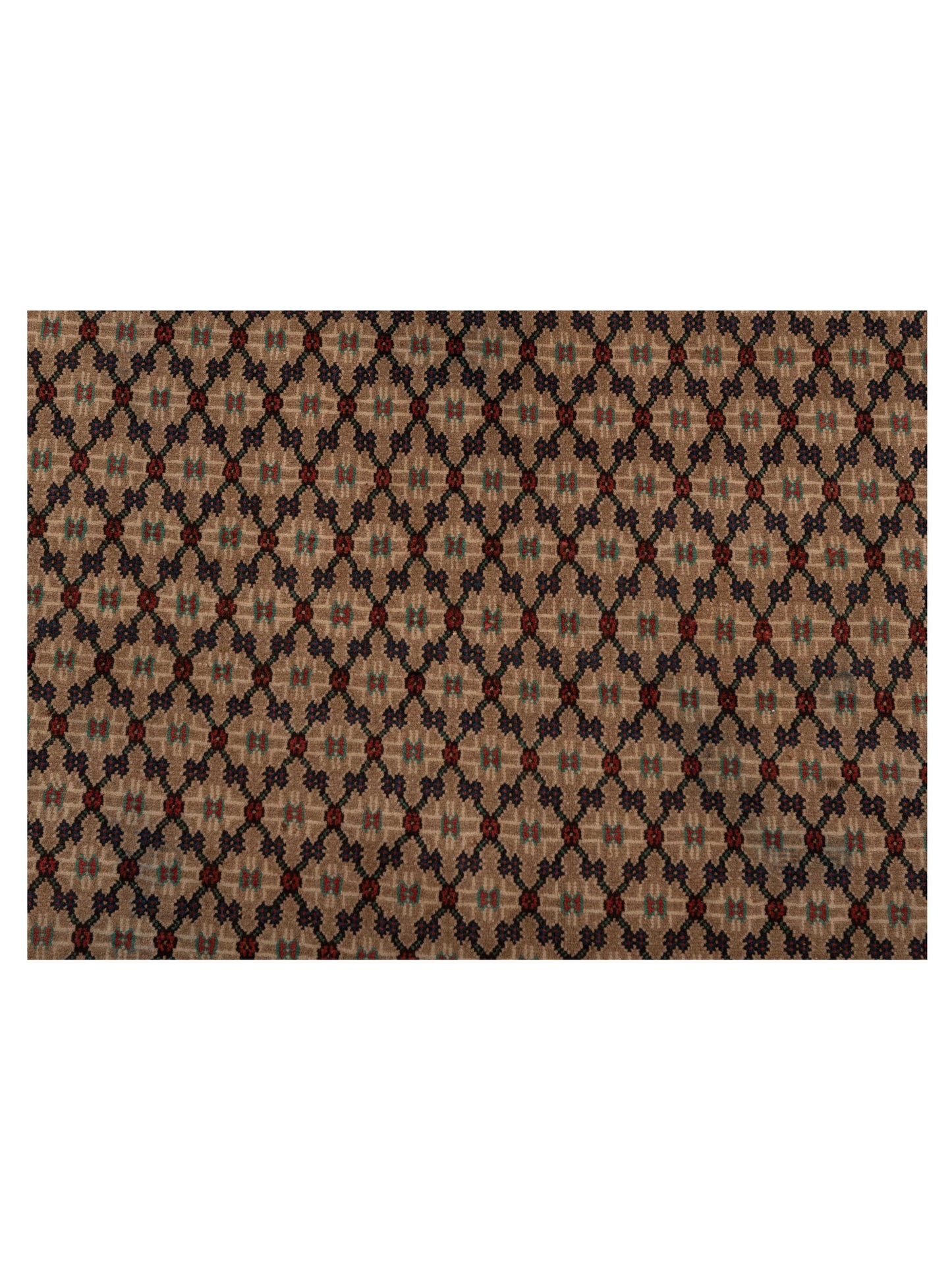 Antique Heirloom 85775 Brown Pink 6.9x9.9 Hand Knotted Rug