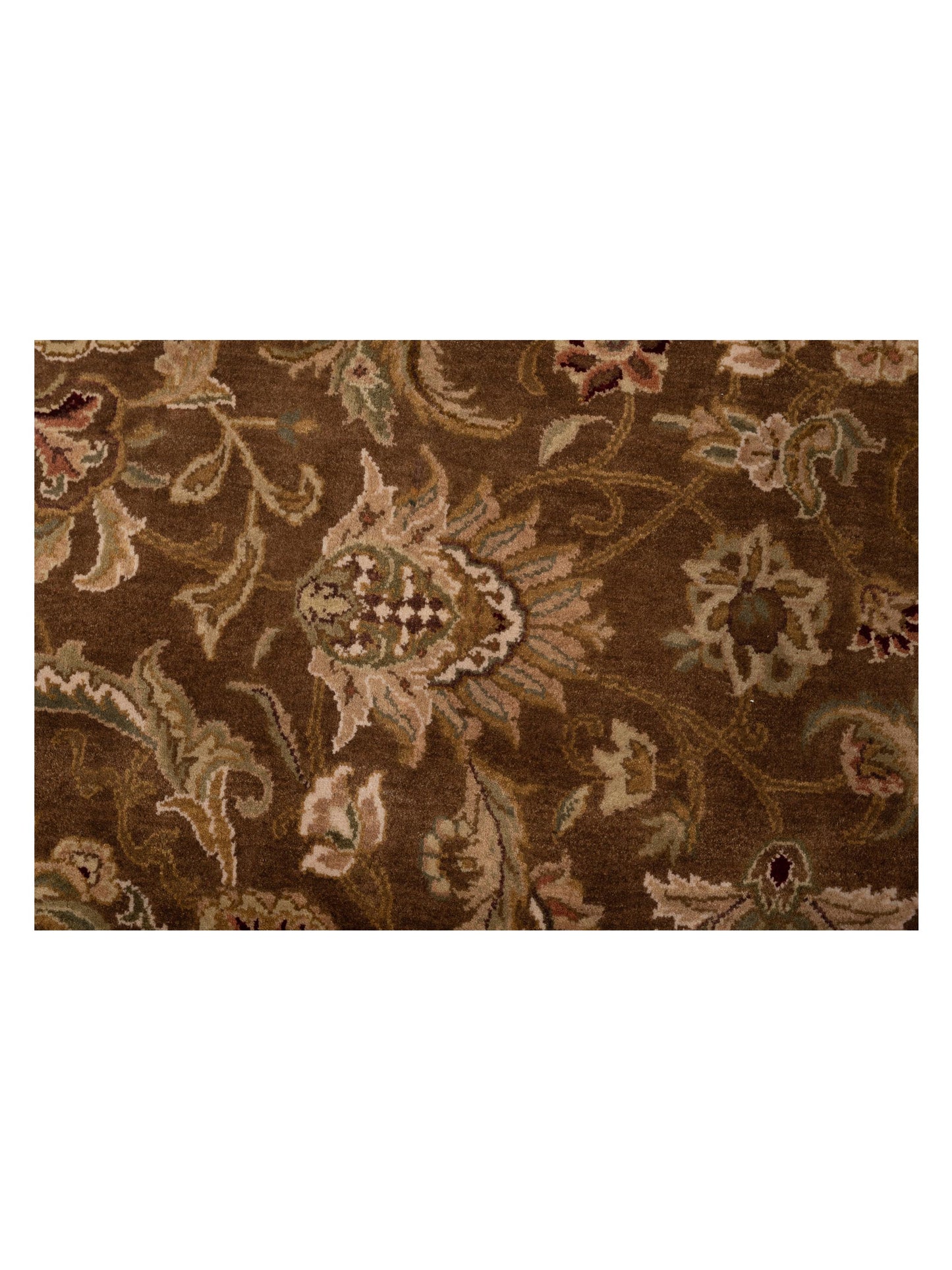 Jahan 85838 Brown Ivory 8x10.2 Hand Knotted Rug