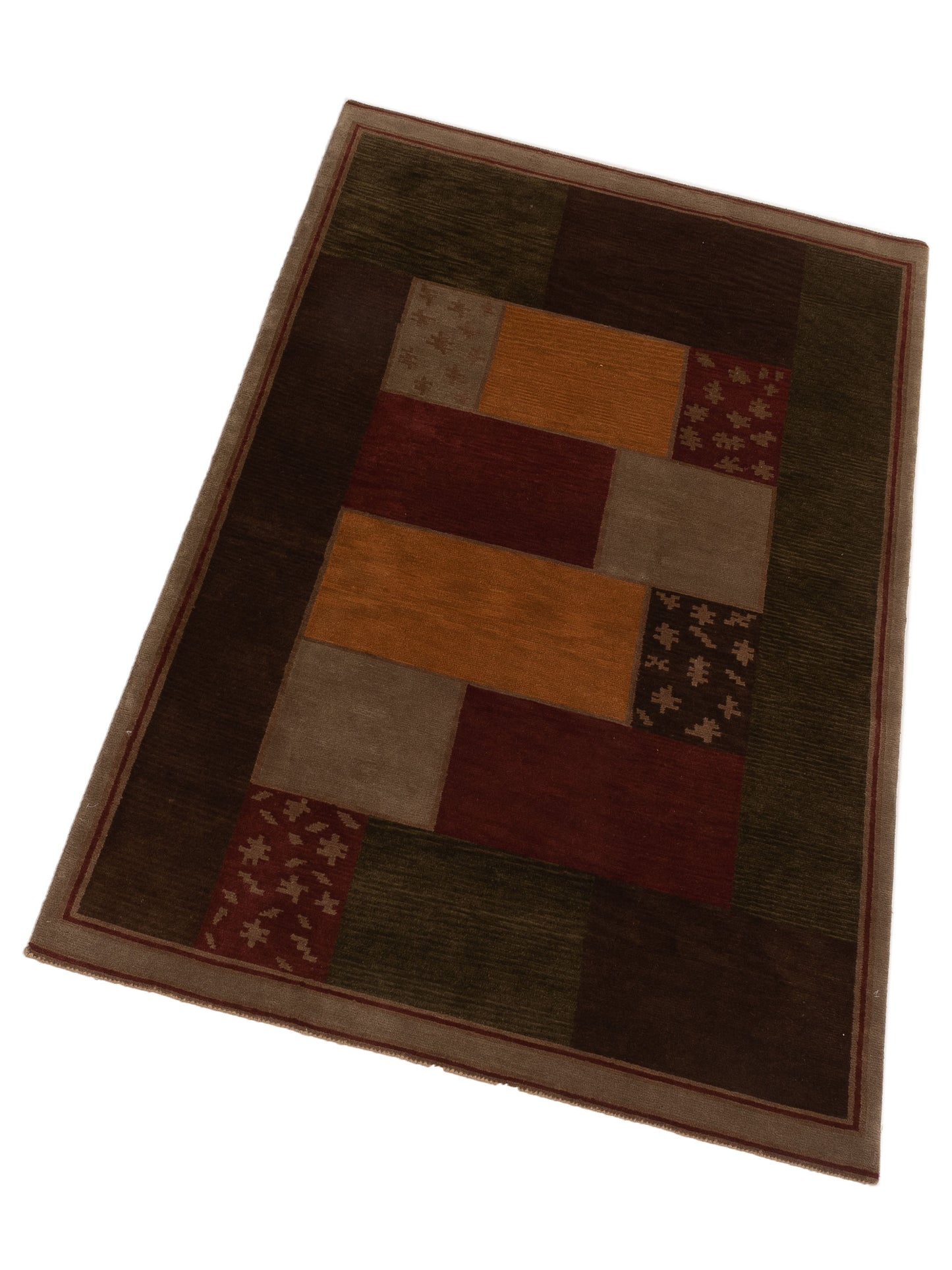 Himalayan 85977 Multi 5.2x8.1 Hand Knotted Rug