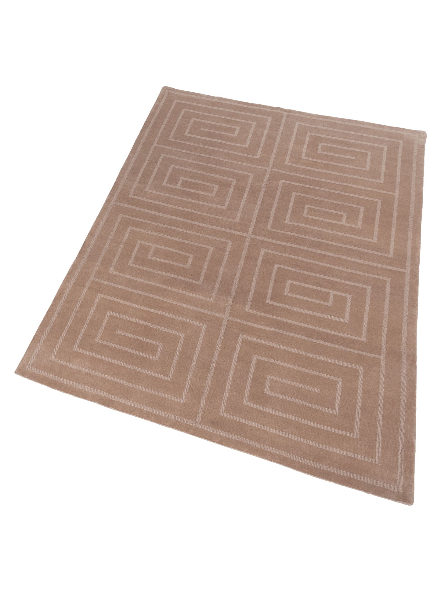 Himalayan 86143 Beige 8x9.11 Hand Knotted Rug
