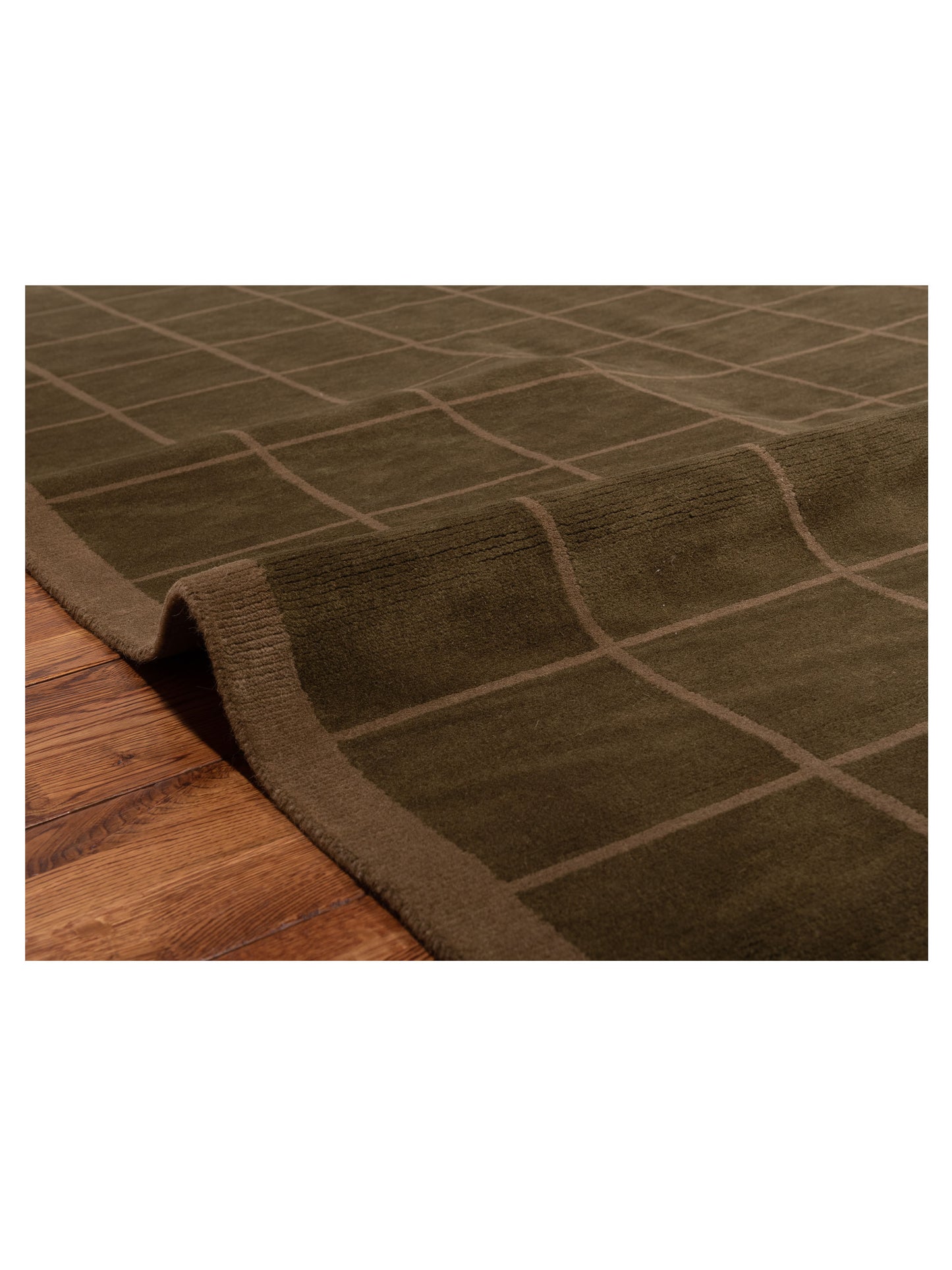 Himalayan 86148 Green 6.2x8.11 Hand Knotted Rug