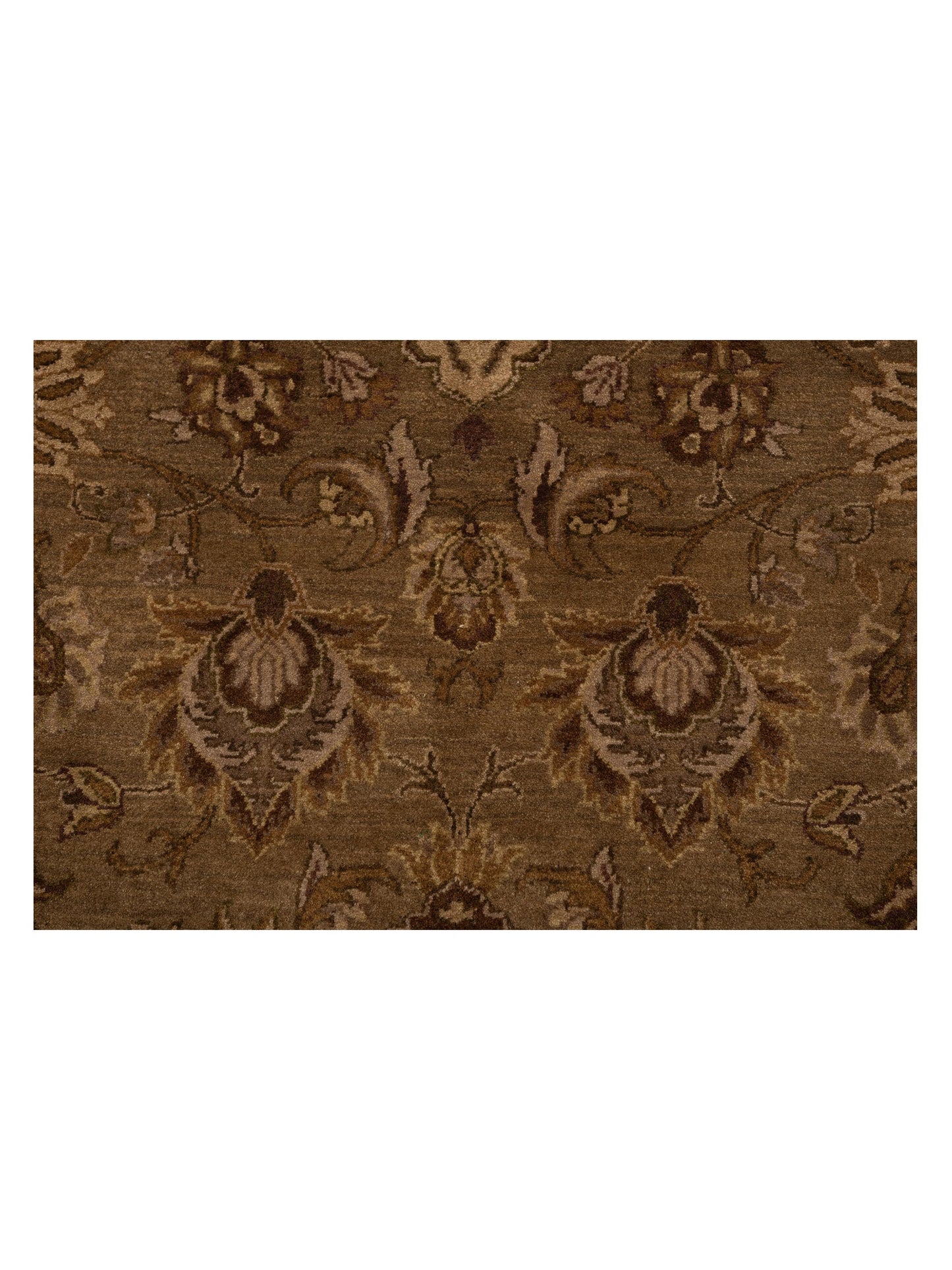 Sultan 86172 Brown Ivory 8x9.11 Hand Knotted Rug