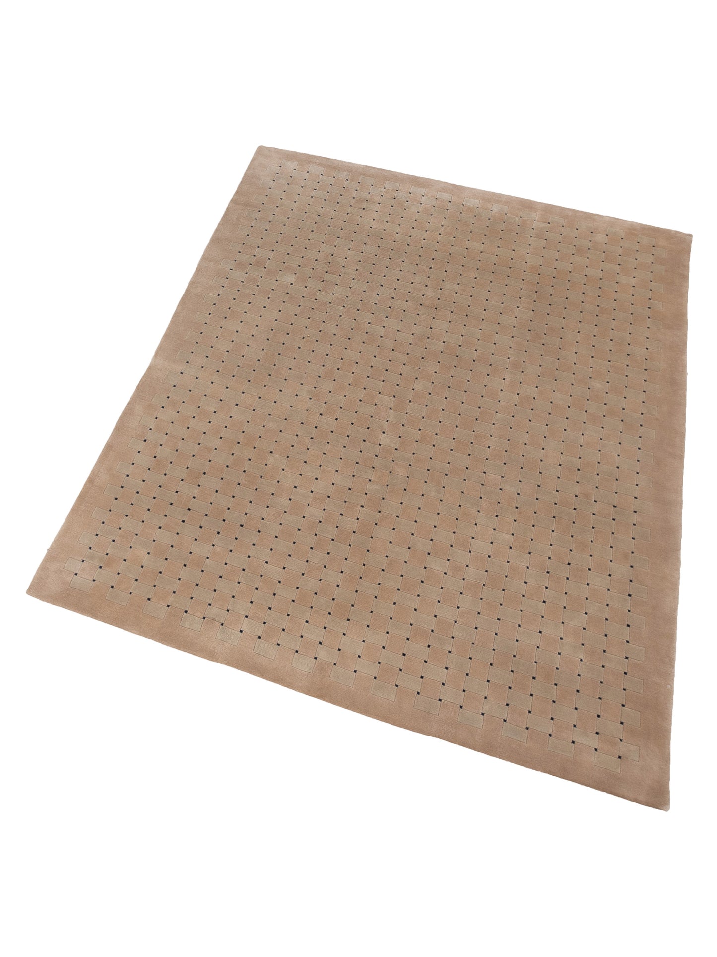 Himalayan 86651 Cream Beige 7.8x9.9 Hand Knotted Rug