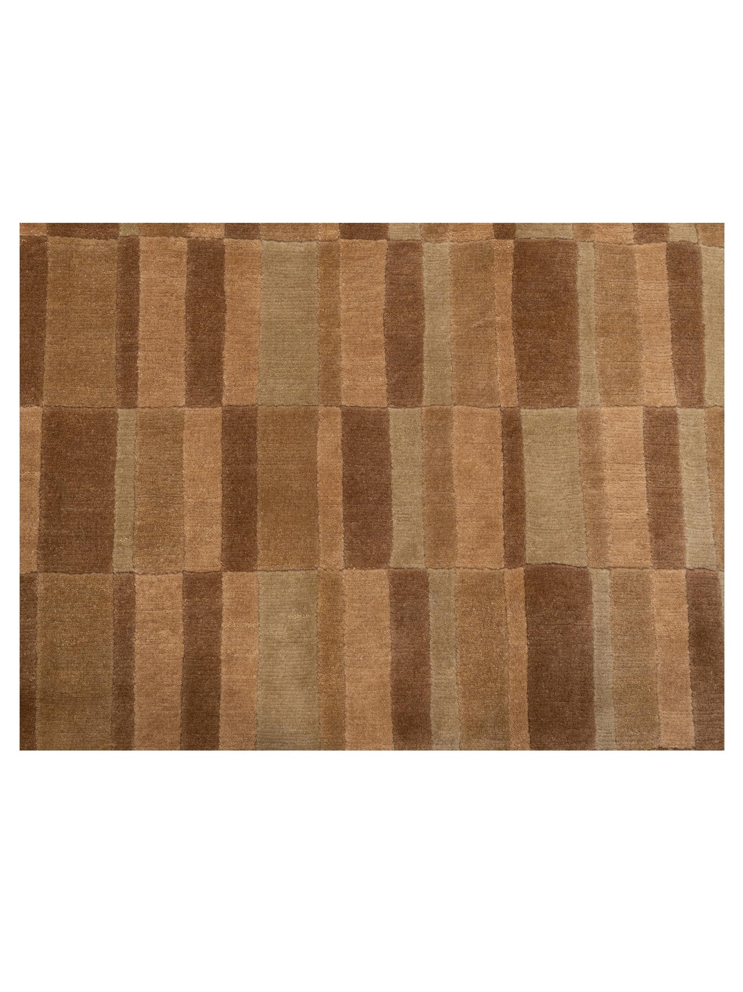 Himalayan 86662 Brown 5x7.7 Hand Knotted Rug