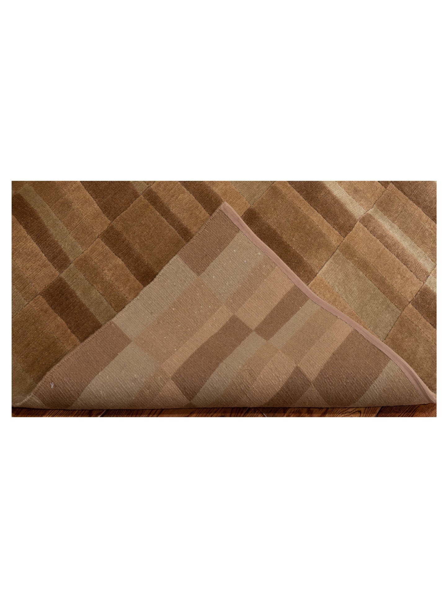 Himalayan 86662 Brown 5x7.7 Hand Knotted Rug