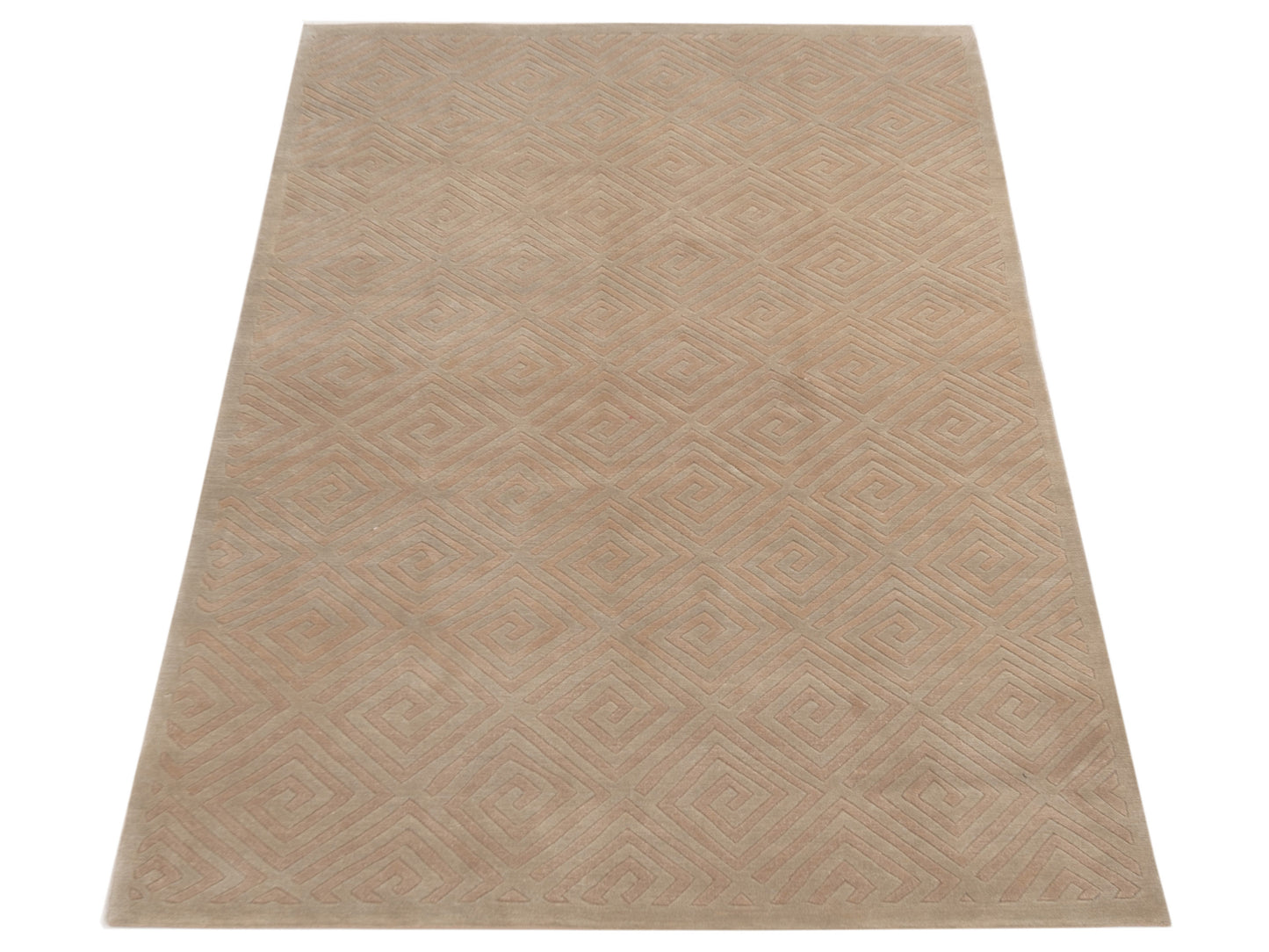 Himalayan 86664 Silver 5x7.11 Hand Knotted Rug