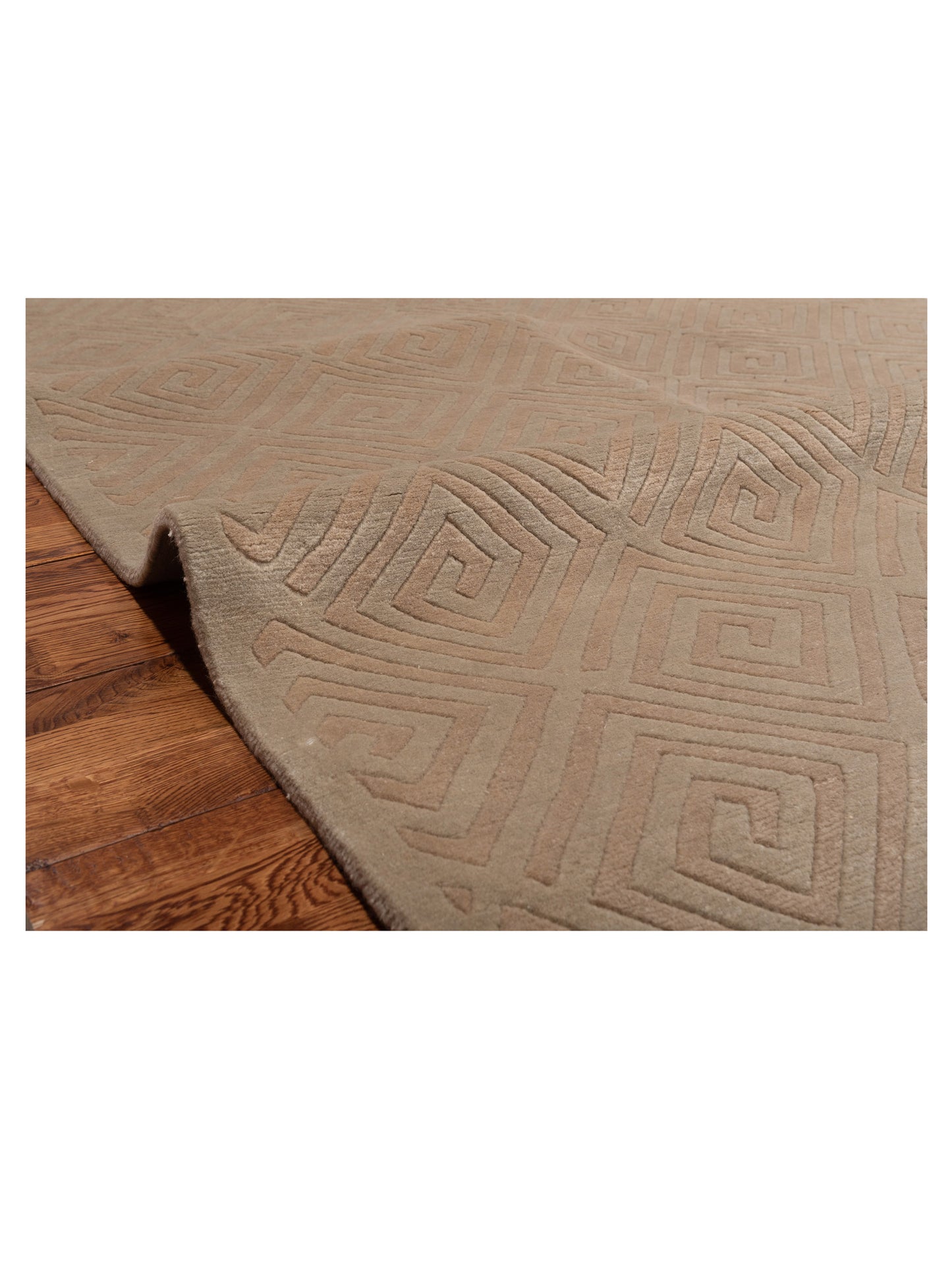 Himalayan 86664 Silver 5x7.11 Hand Knotted Rug
