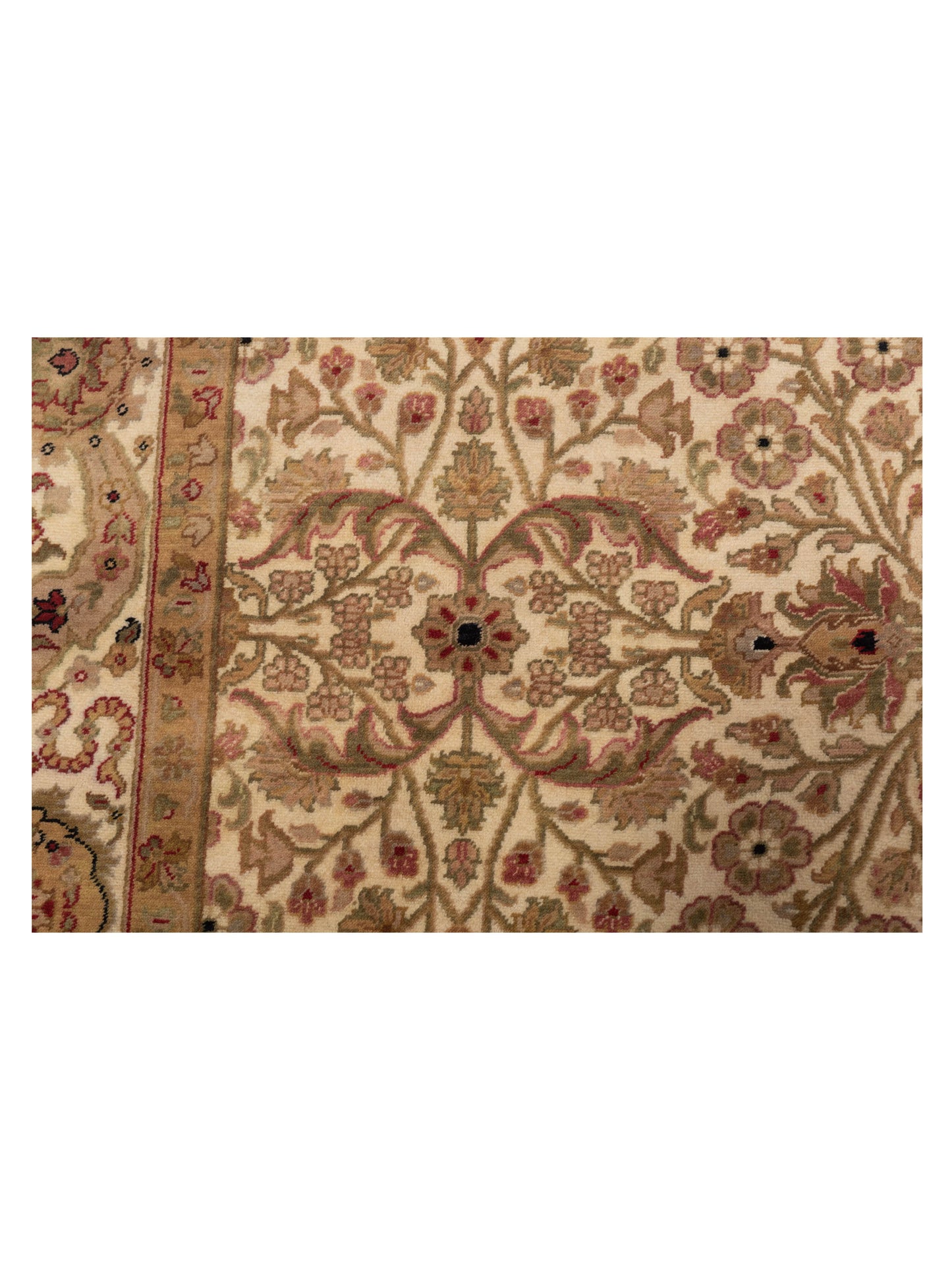 Sivas 88345 Ivory Ivory 6x9.2 Hand Knotted Rug