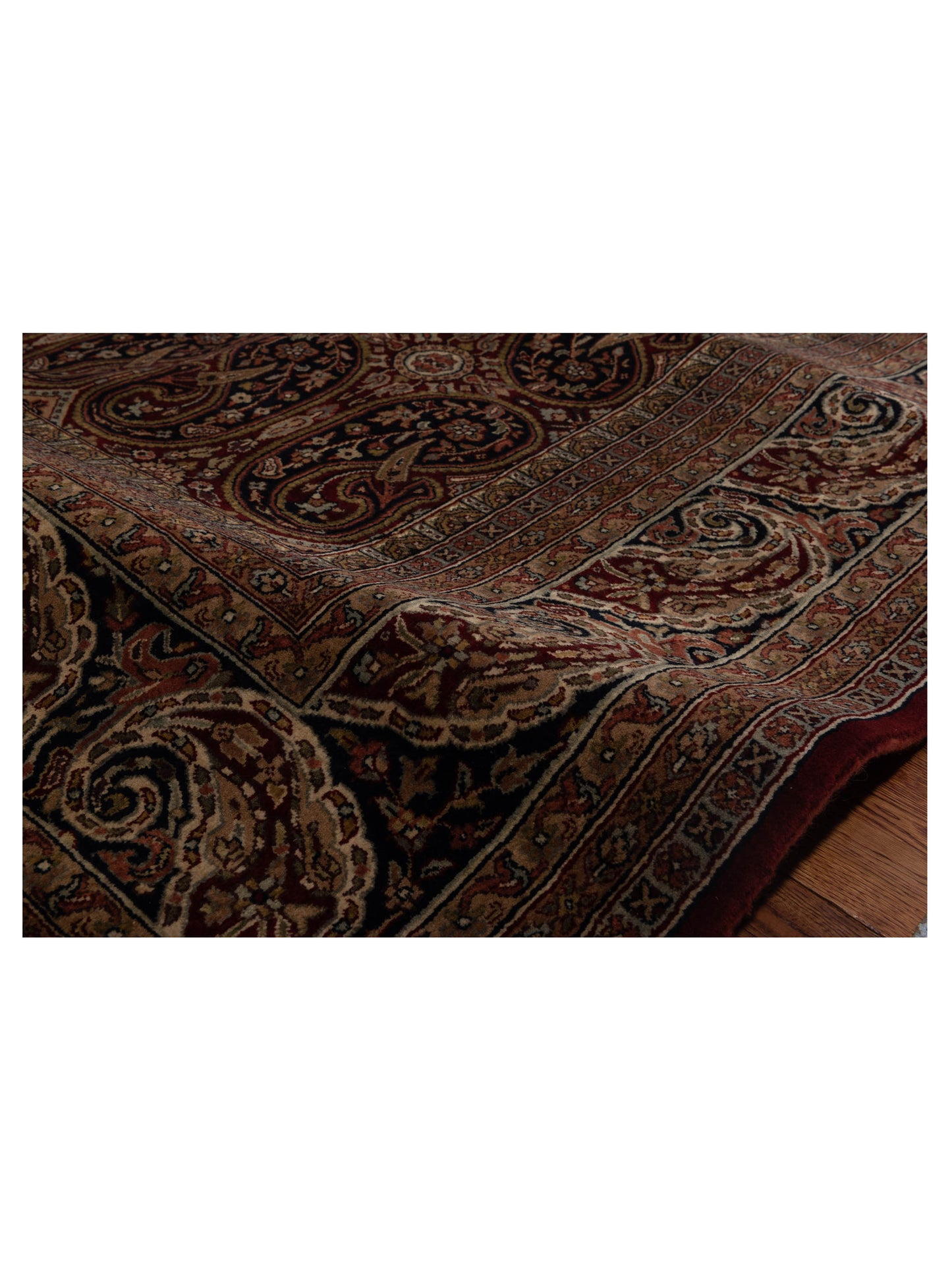 Crown 88355 Red Navy 8.2x10.3 Hand Knotted Rug