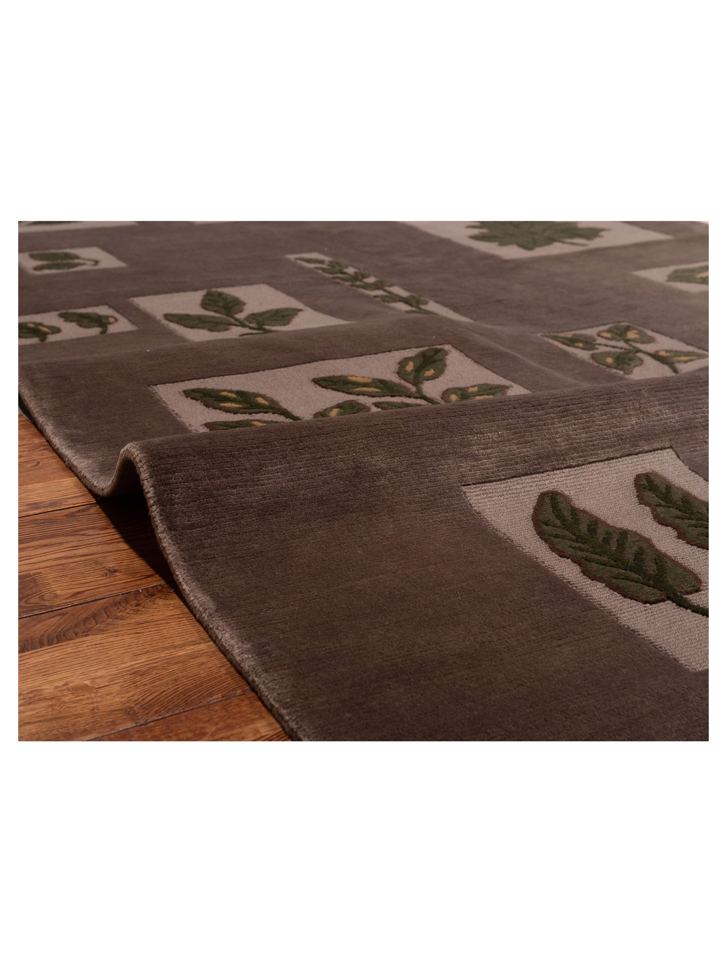 Himalayan 88367 Brown 6.2x8.11 Hand Knotted Rug