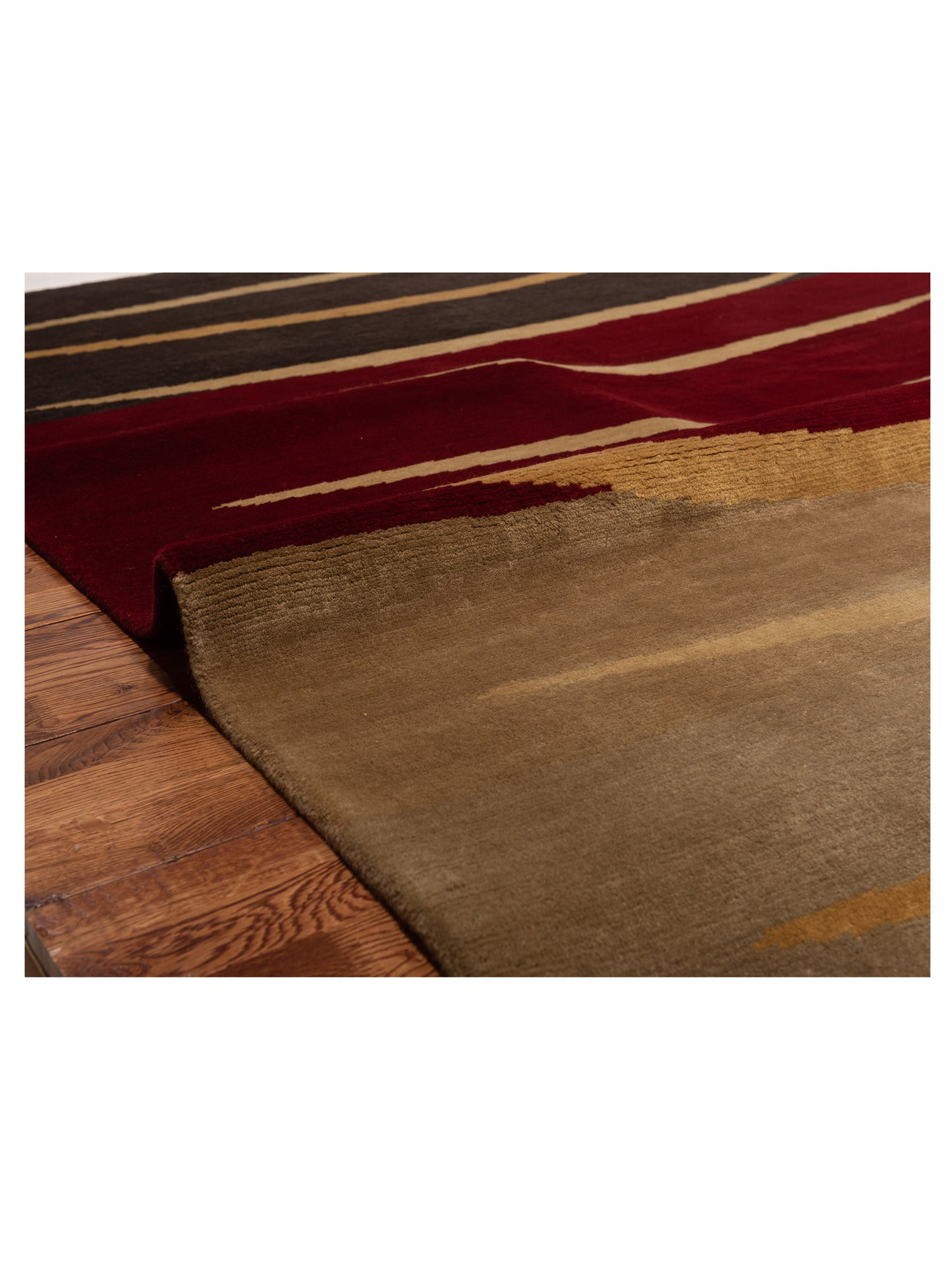 Himalayan 88401 Red Brown 6.1x8.9 Hand Knotted Rug