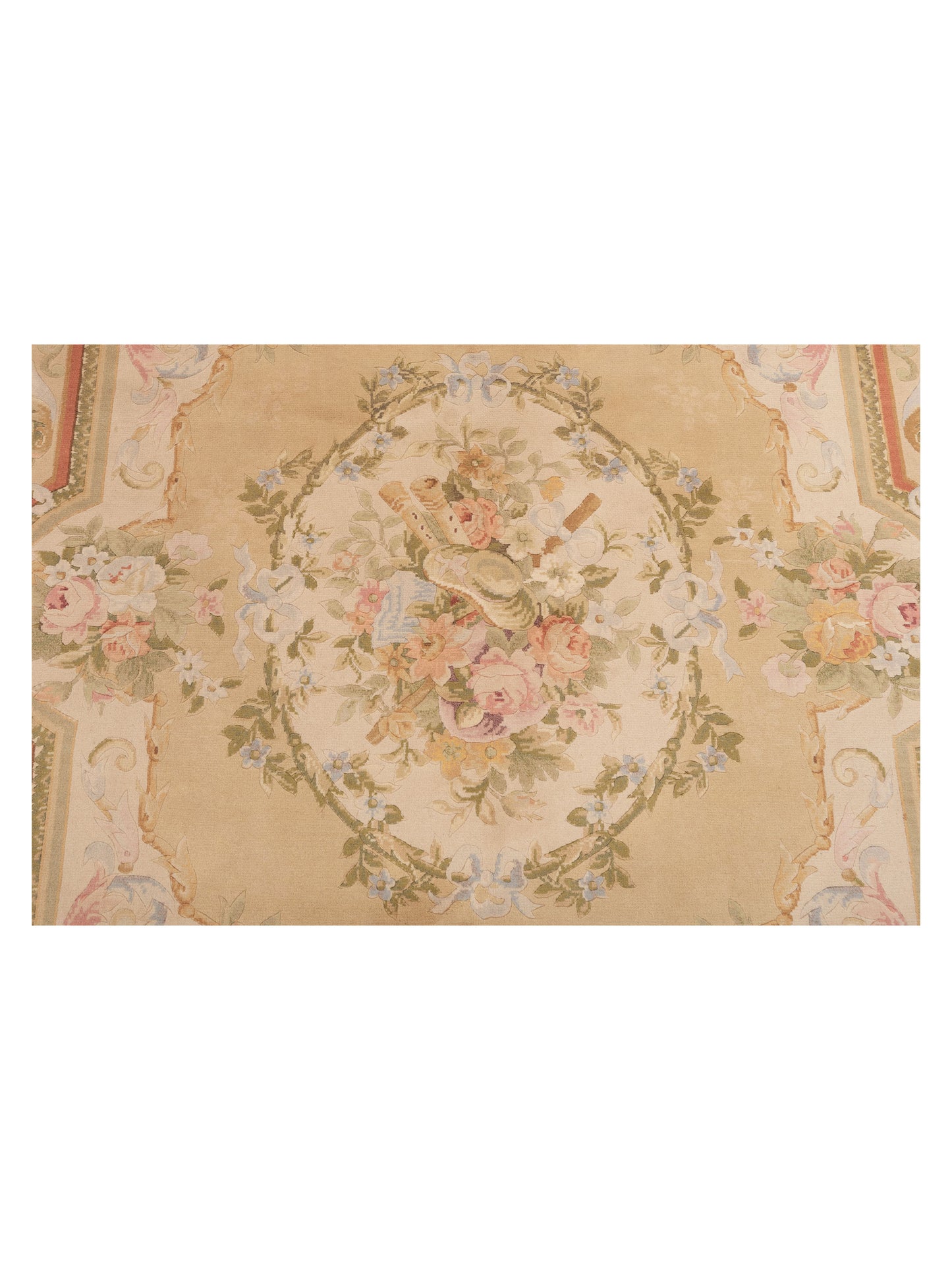 Savannorie 89830 Ivory Rust 8x10 Hand Knotted Rug
