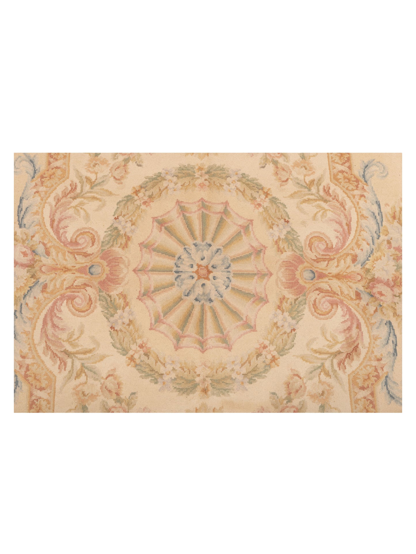 Savannorie 89832 Cream Cream 8x10 Hand Knotted Rug