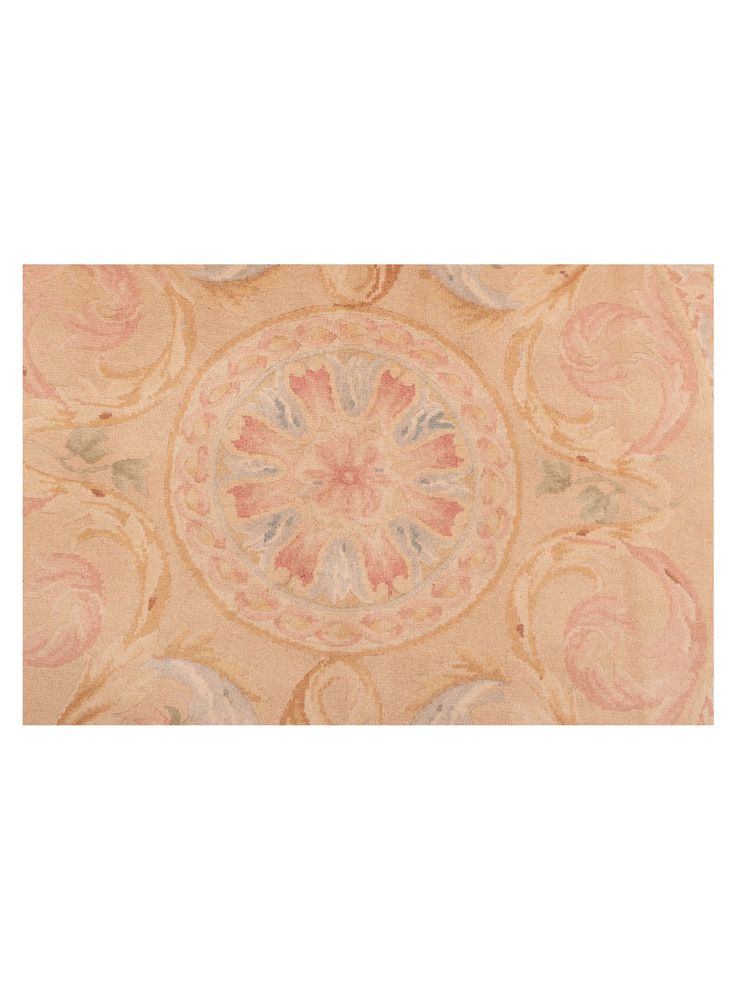Savannorie 89847 Ivory Beige 8.10x11.9 Hand Knotted Rug