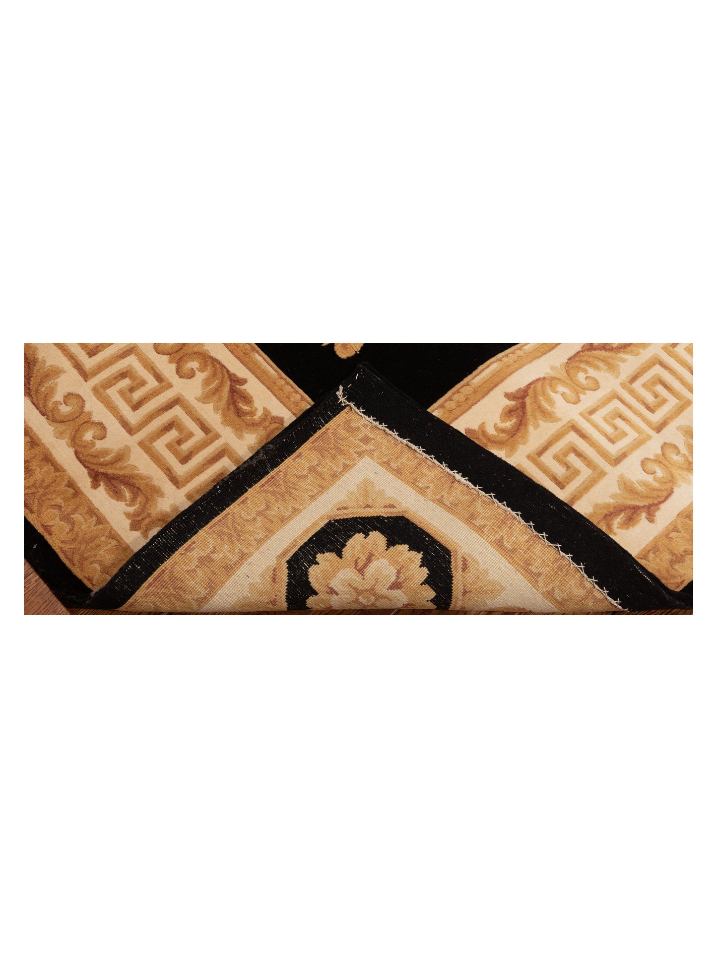Savannorie 89849 Black Ivory 8x10 Hand Knotted Rug