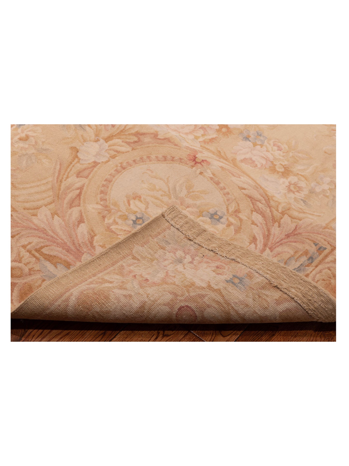 Savannorie 89851 Cream Cream 9x12 Hand Knotted Rug