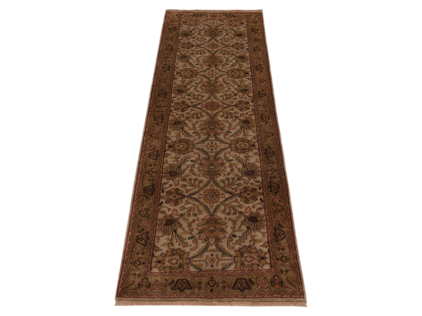 Crown 90093 Ivory Gold 2.8x8.1 Hand Knotted Rug