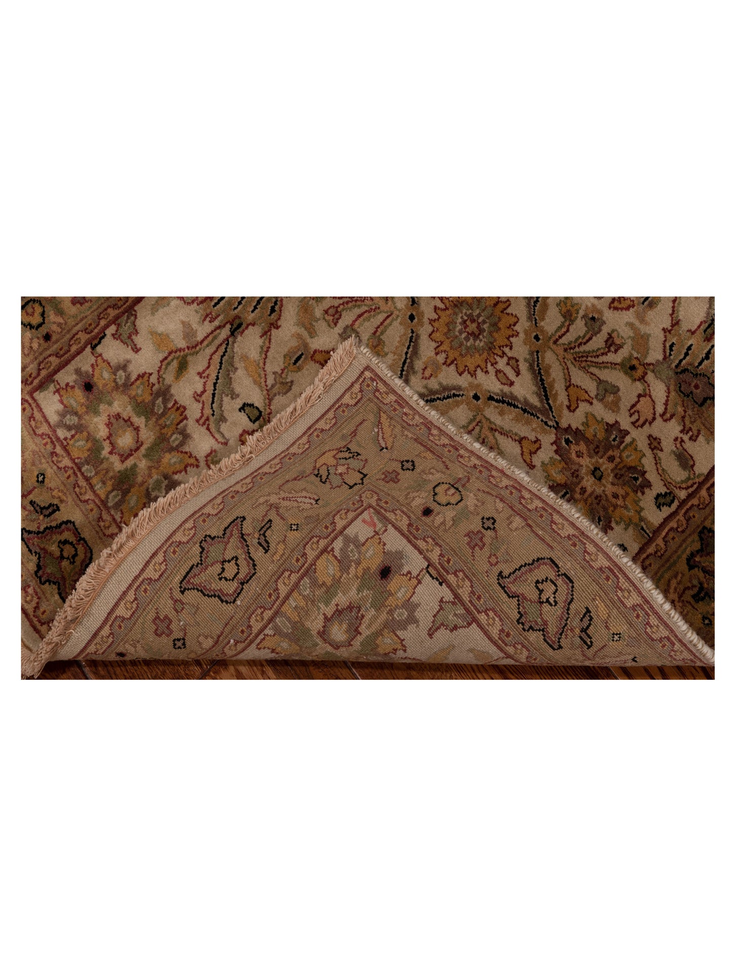 Crown 90093 Ivory Gold 2.8x8.1 Hand Knotted Rug