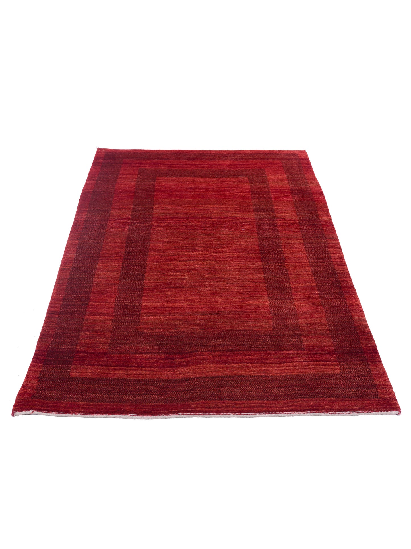 Modern Gabbeh 90309 Red 4x5.10 Hand Knotted Rugs