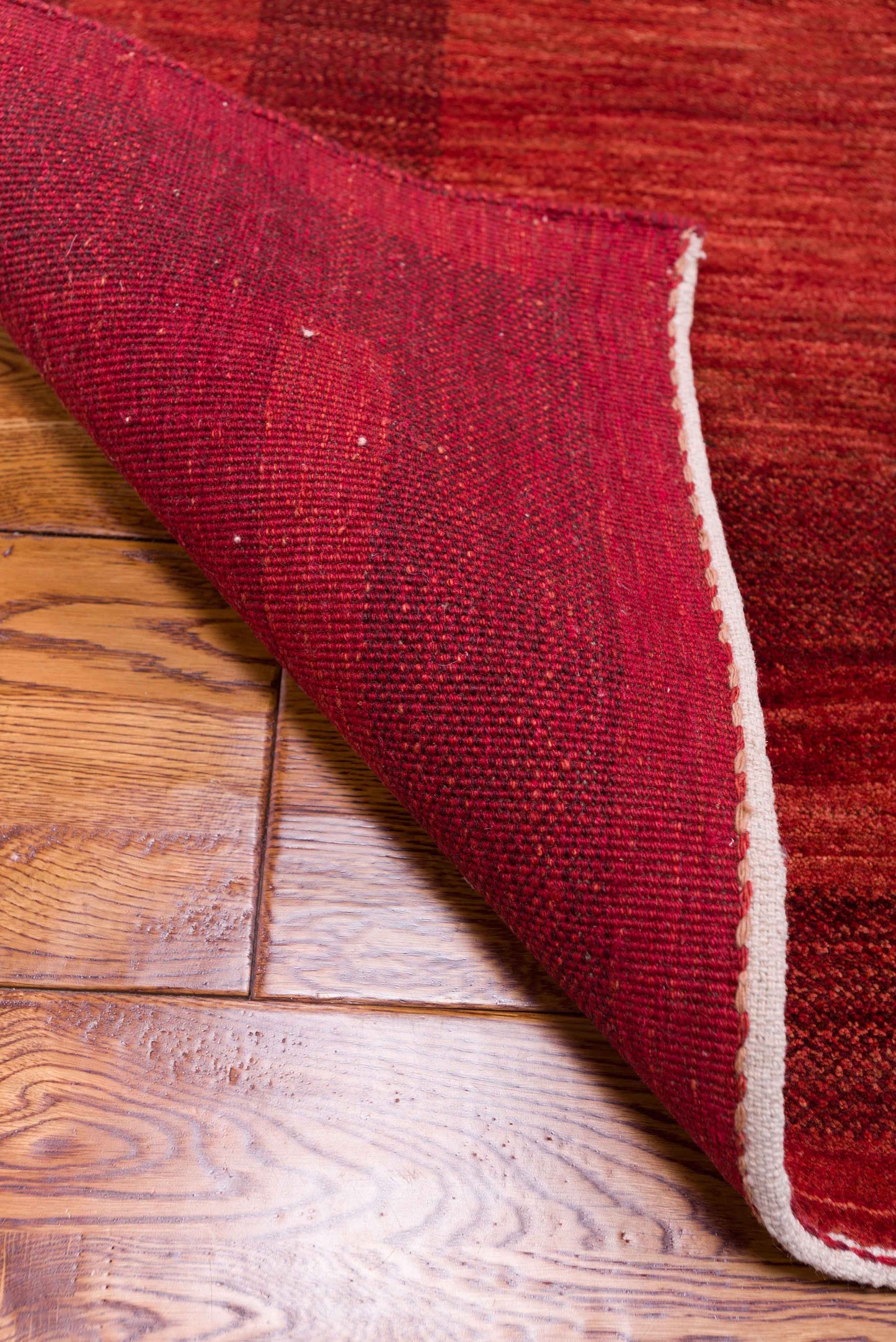 Modern Gabbeh 90309 Red 4x5.10 Hand Knotted Rugs