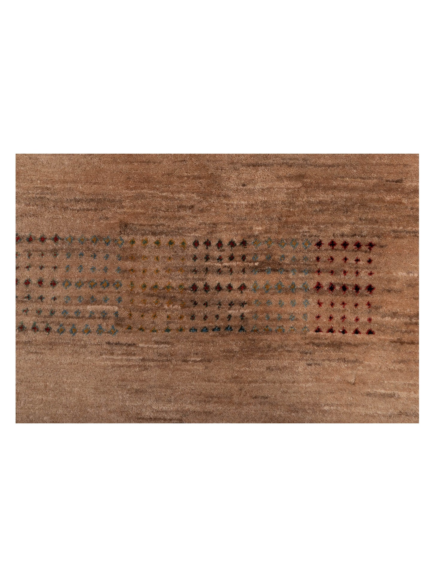 Modern Gabbeh 90319 Camel 8.3x9.9 Hand Knotted Rugs