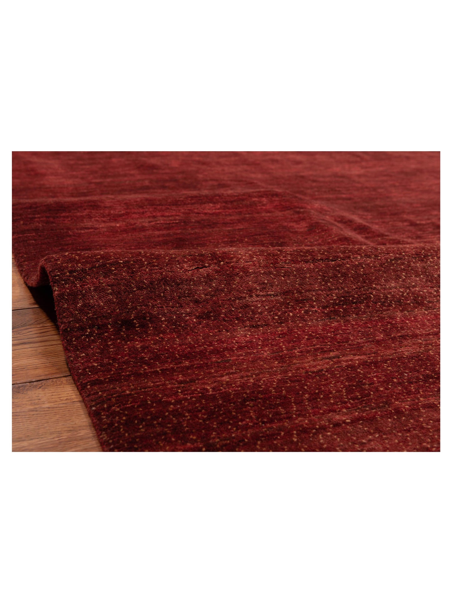 Modern Gabbeh 90321 Red Red 8.6x11.10 Hand Knotted Rugs