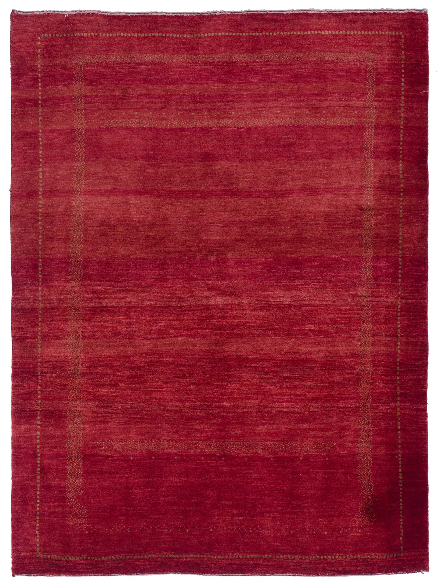 Siena Modern Gabbeh Red Contemporary