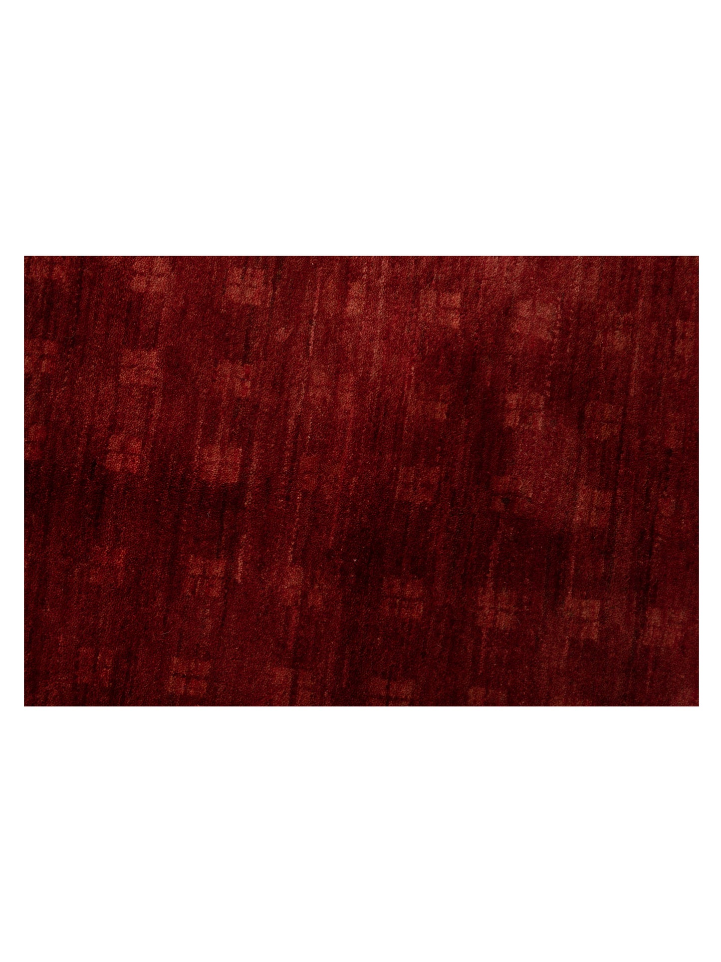 Modern Gabbeh 90342 Red Red 5.10x7.4 Hand Knotted Rugs