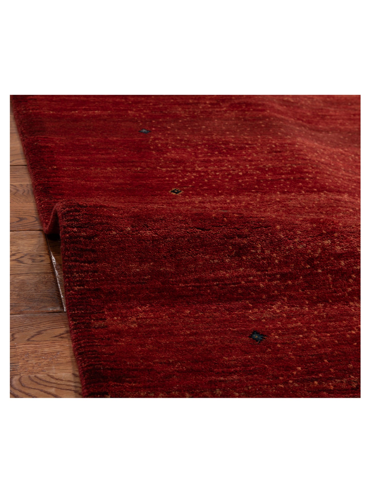 Modern Gabbeh 90381 Red 5.1x6.7 Hand Knotted Rugs