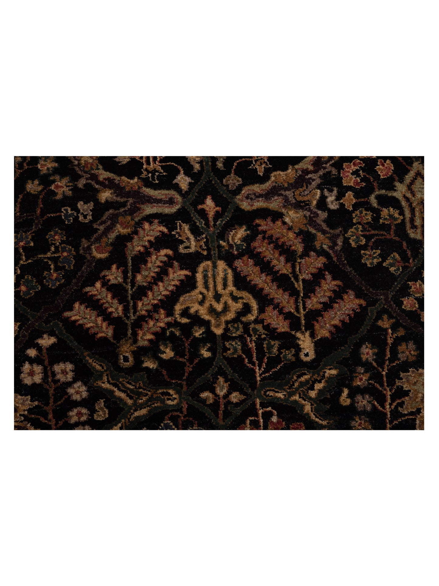 Platinum 90444 Navy Silver 8.1x9.10 Hand Knotted Rug