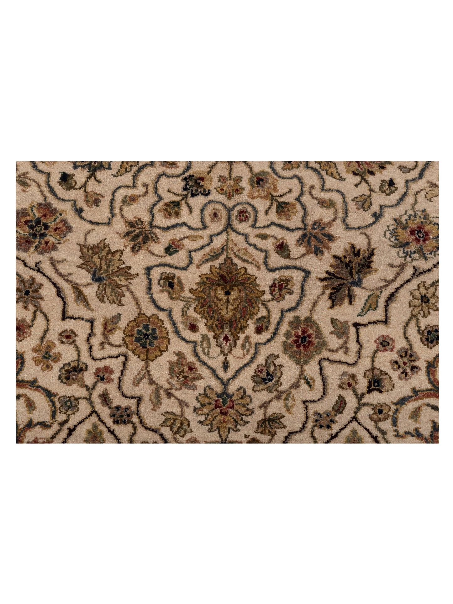 Platinum 90449 Ivory Ivory 8.2x9.10 Hand Knotted Rug