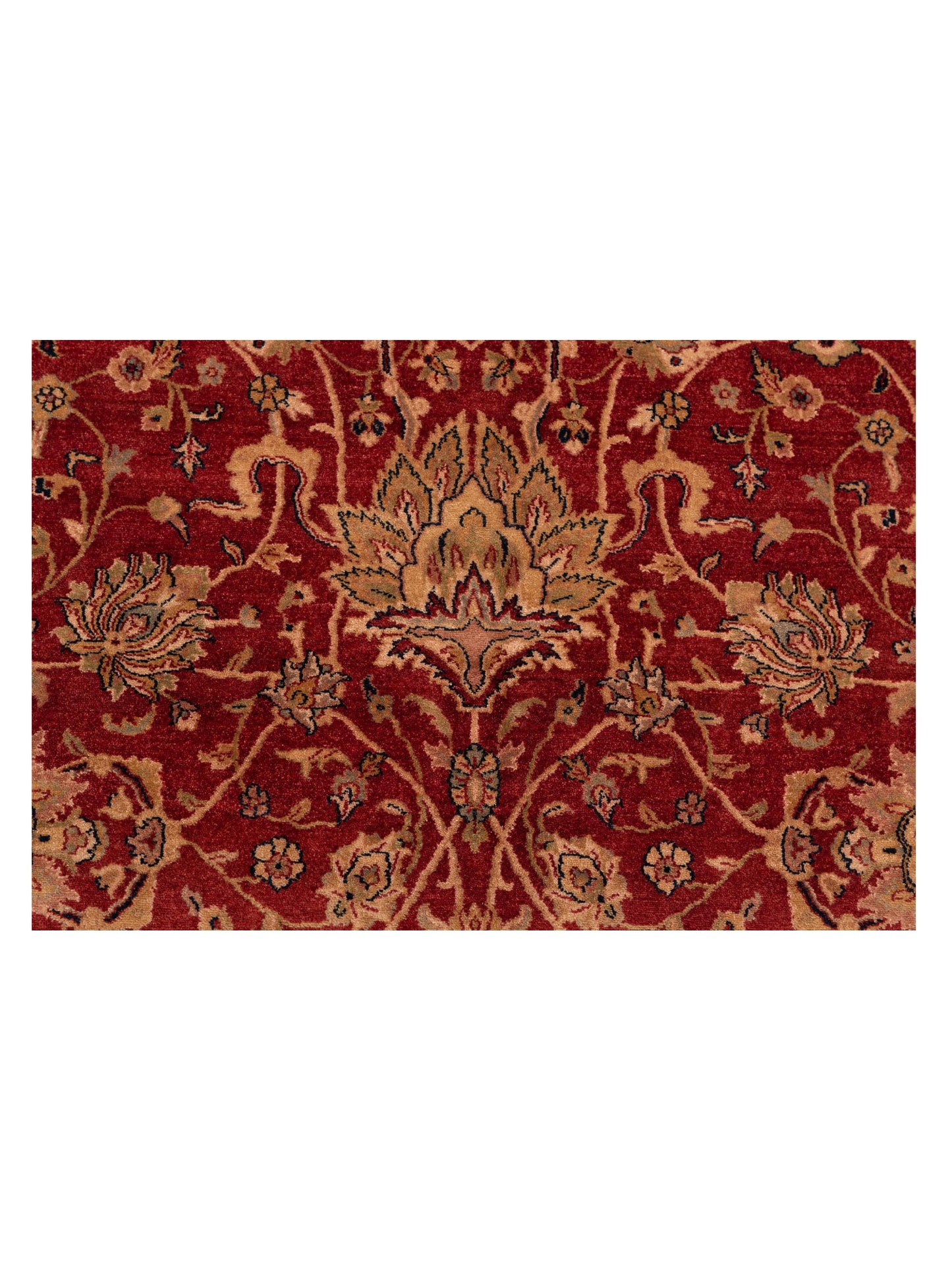 Crown 90534 Red Navy 8.9x12.2 Hand Knotted Rug