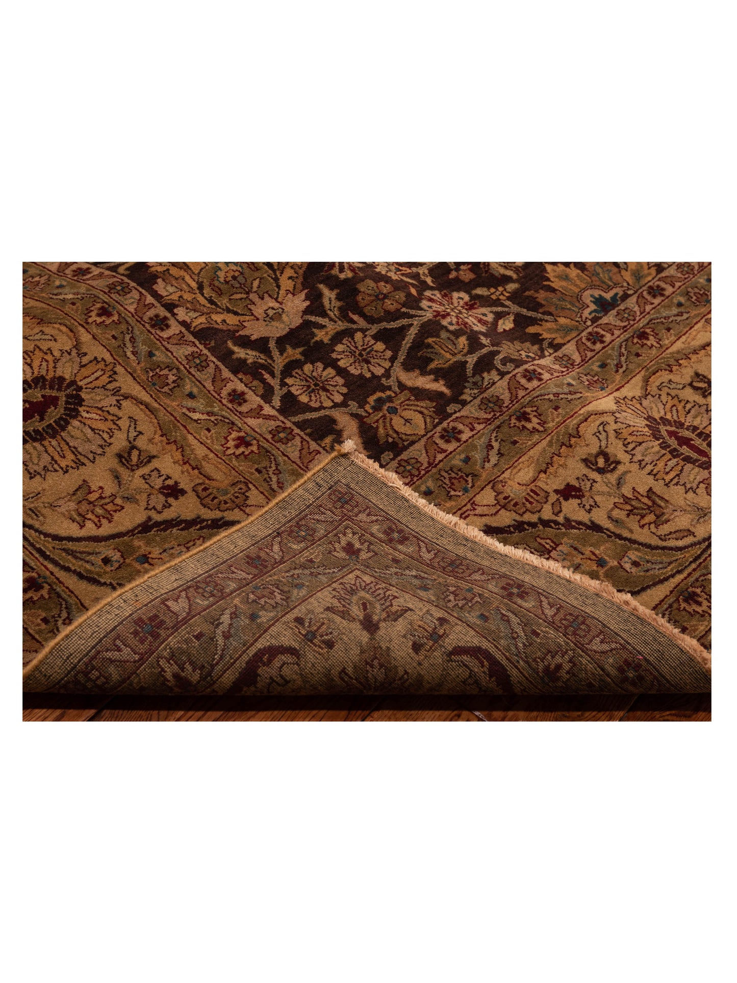 Sivas 90794 Brown Beige 9x11.11 Hand Knotted Rug