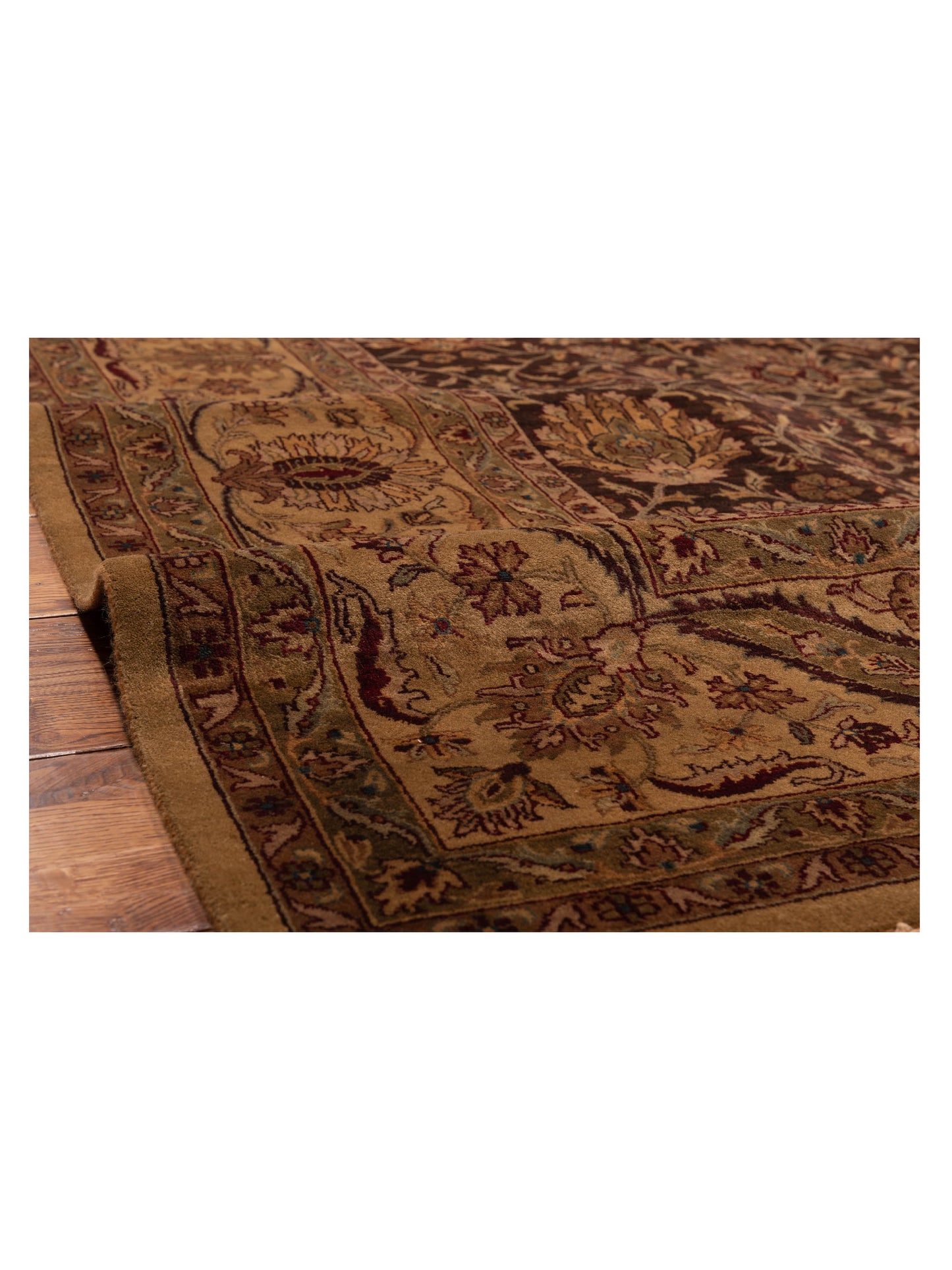 Sivas 90794 Brown Beige 9x11.11 Hand Knotted Rug