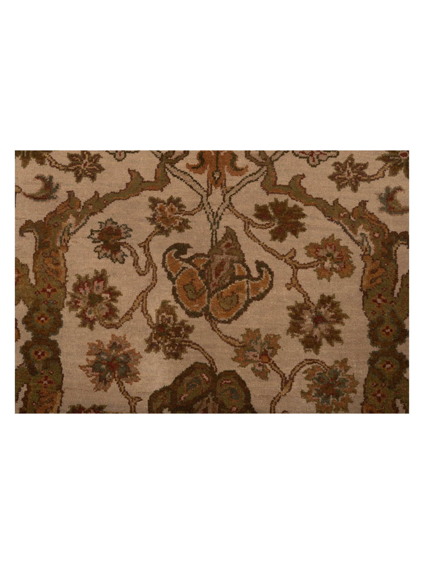 Crown 91568 Ivory Gold 8.2x9.10 Hand Knotted Rug