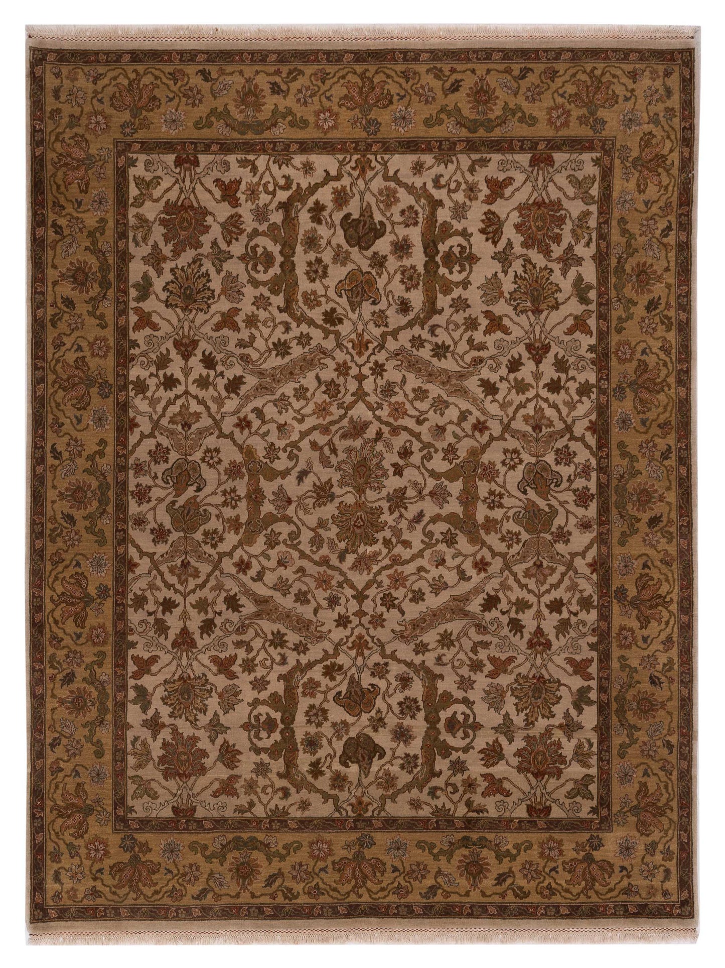 Rajpur Crown Ivory Gold Traditional