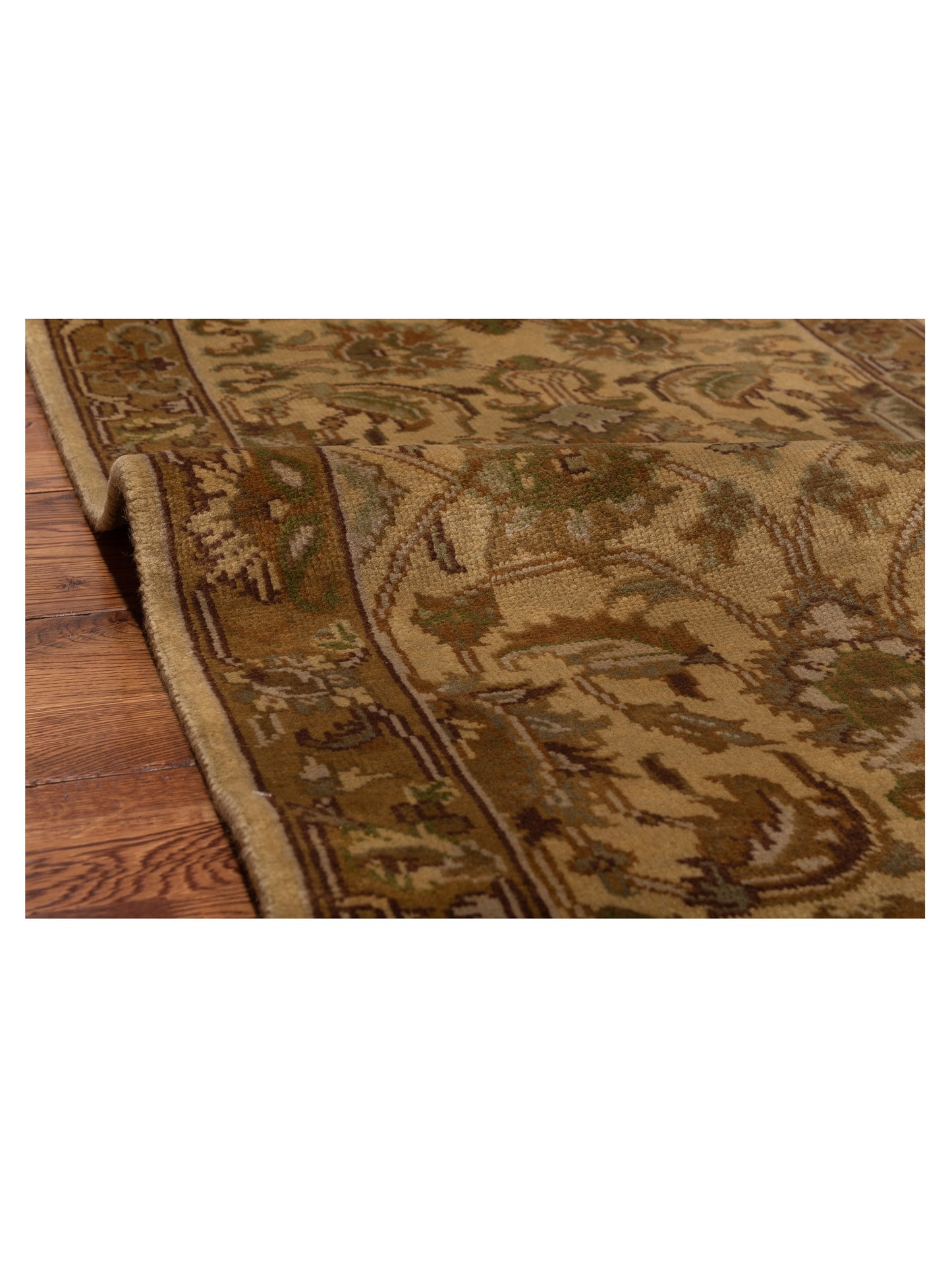 Jahan 91695 Gold Gold 2.6x9.11 Hand Knotted Rug