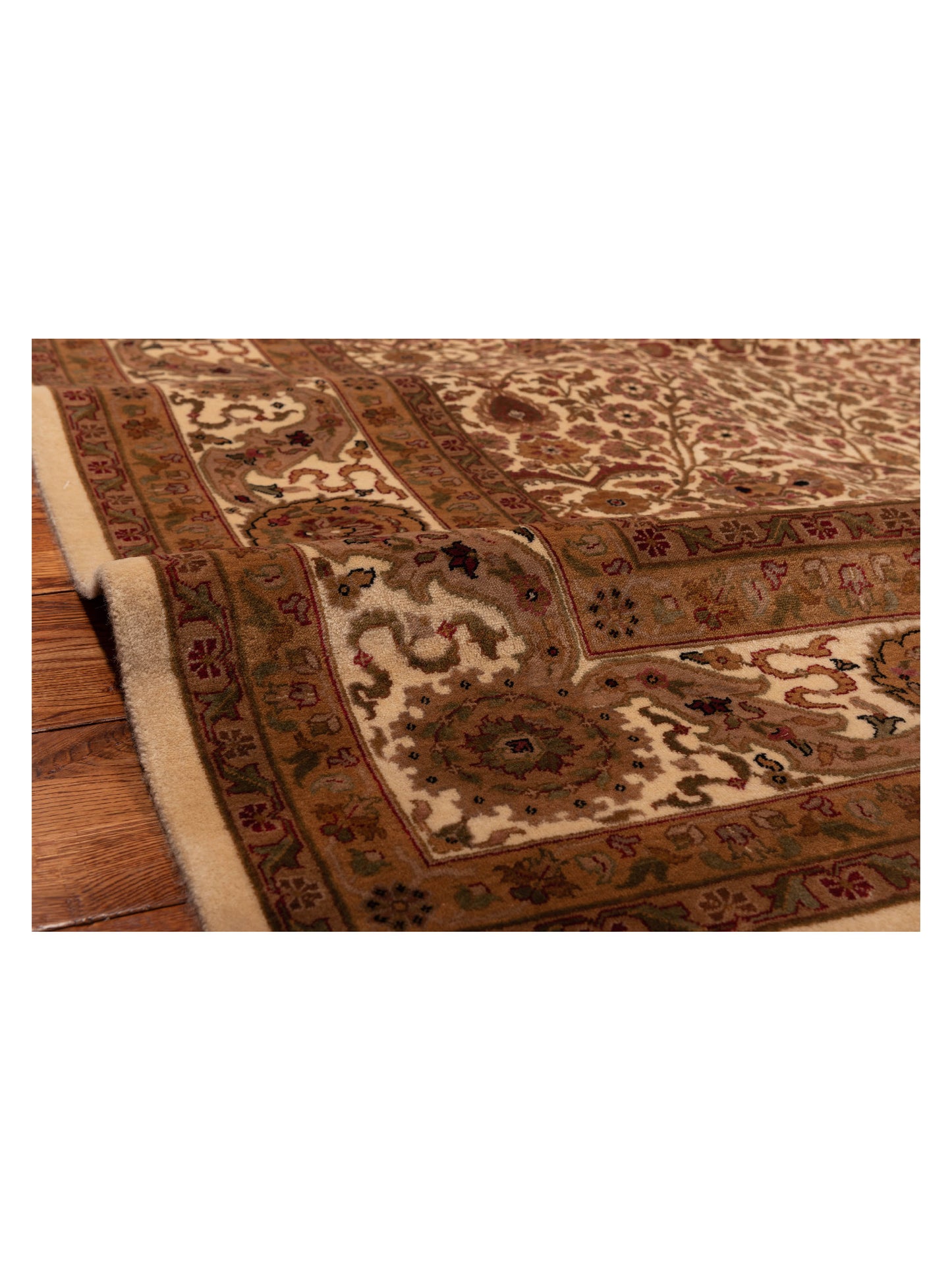 Sivas 92799 Ivory Ivory 9x11.10 Hand Knotted Rug