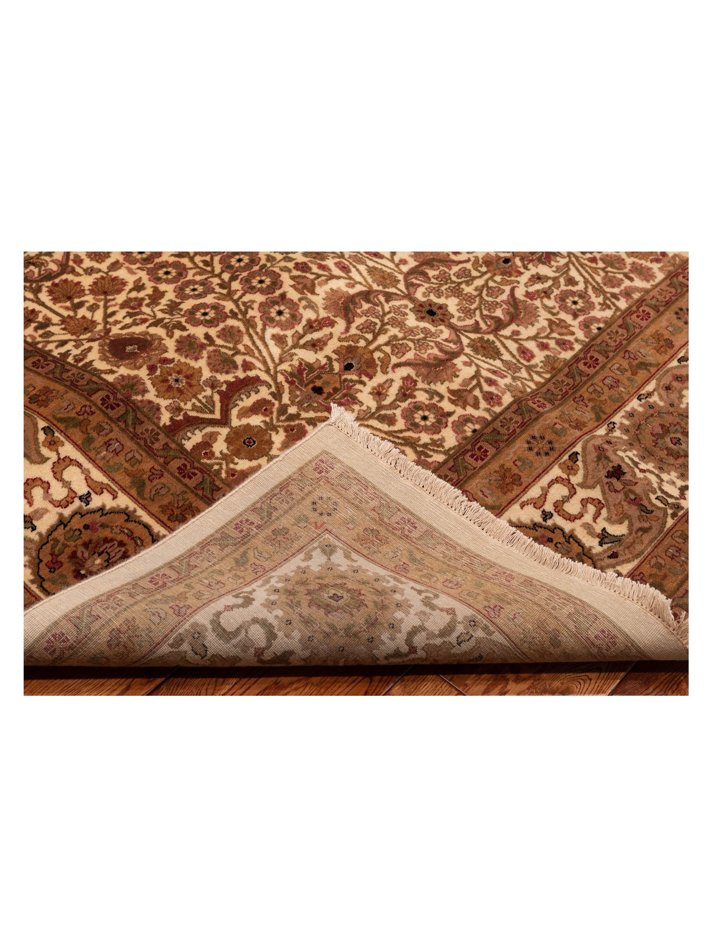 Sivas 92799 Ivory Ivory 9x11.10 Hand Knotted Rug