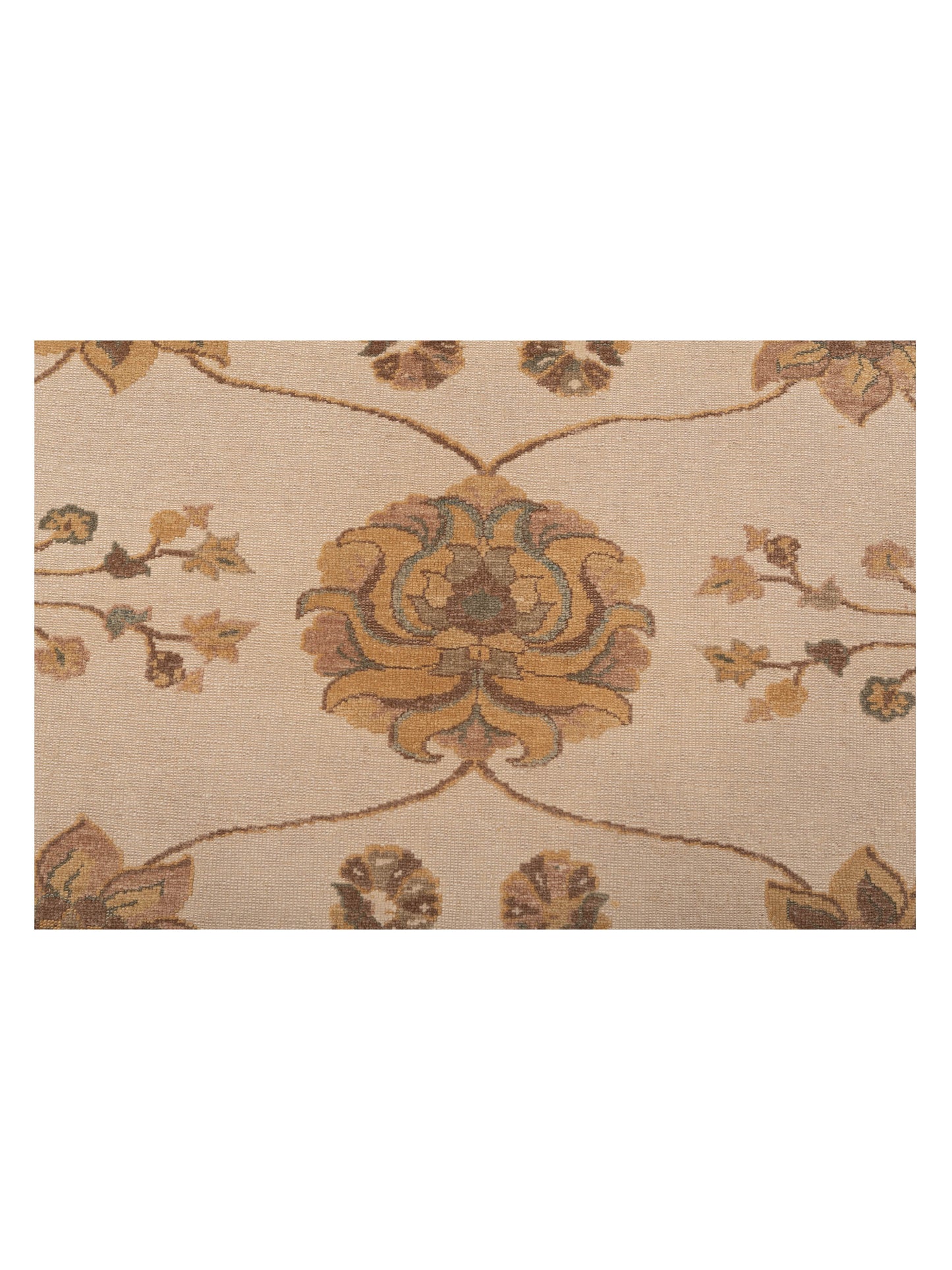 Antique Loom 93098 Ivory Gold 9.4x12 Hand Knotted Rug