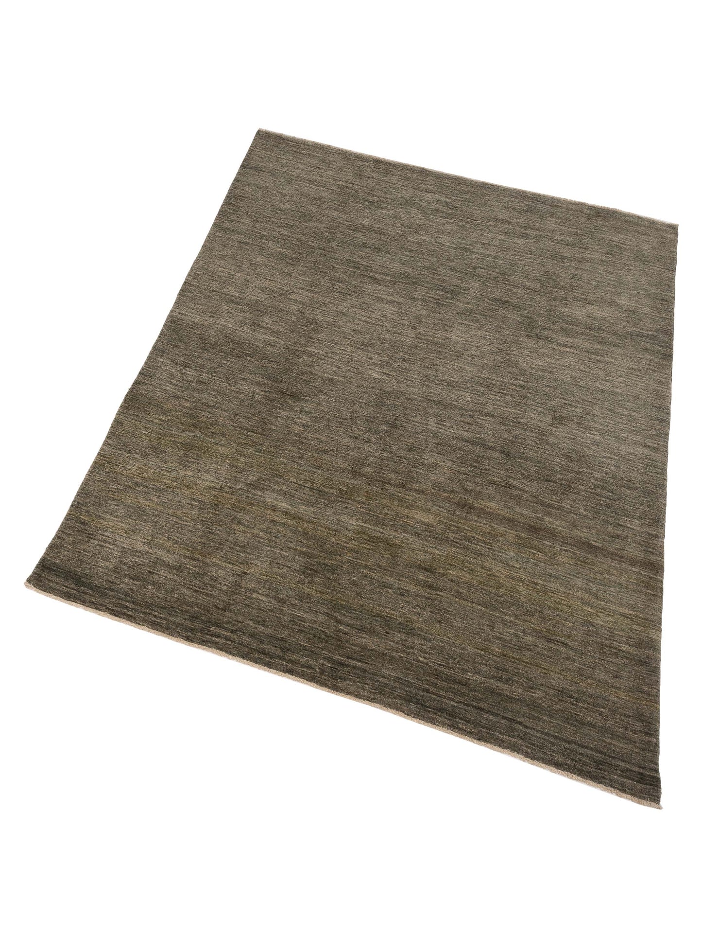 Gabbeh 94047 Green 8.1x9.9 Hand Knotted Rug