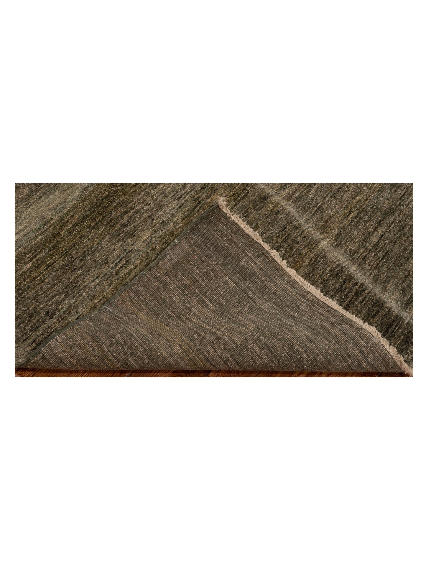 Gabbeh 94047 Green 8.1x9.9 Hand Knotted Rug