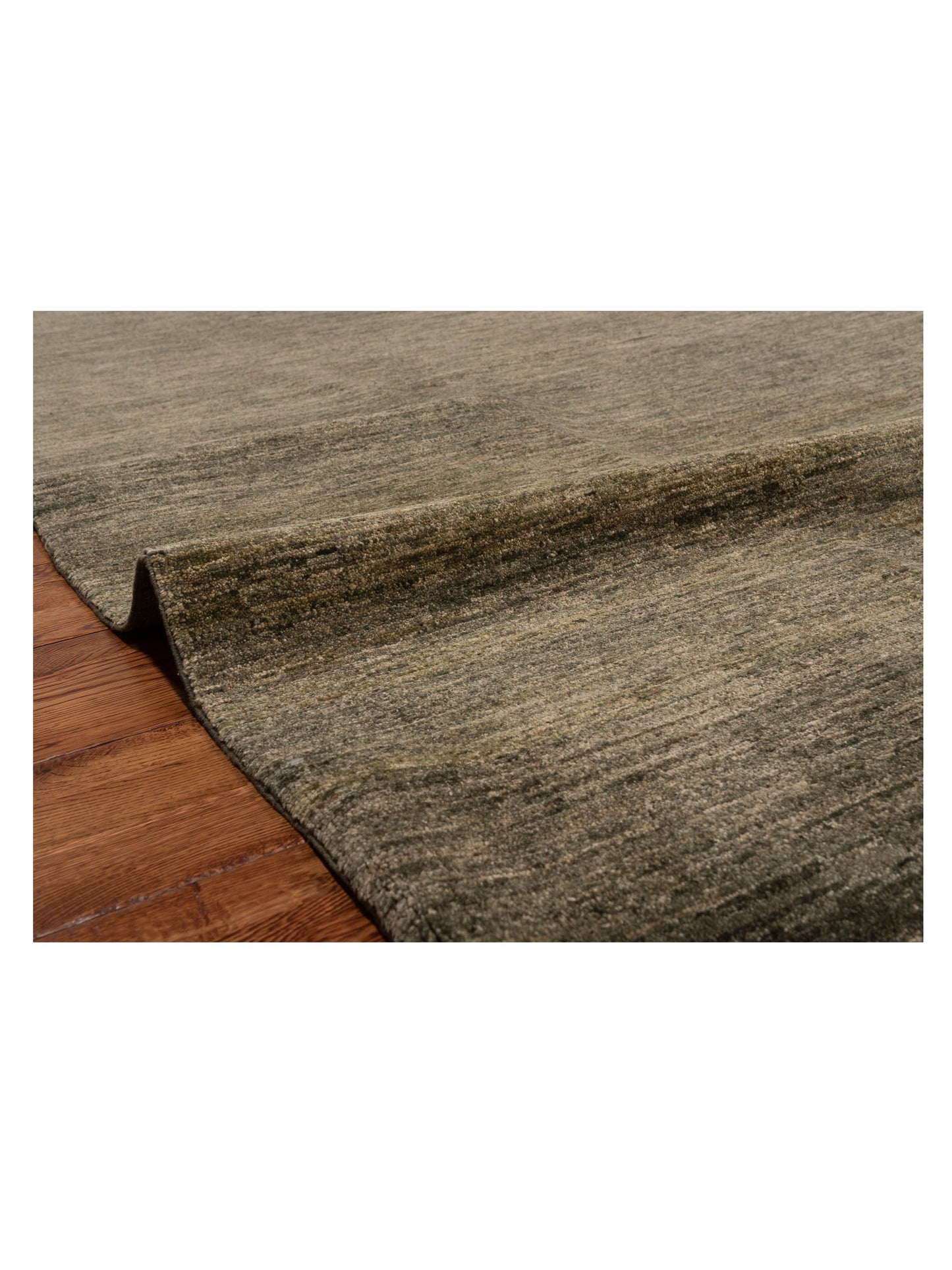 Gabbeh 94047 Green 8.1x9.9 Hand Knotted Rug