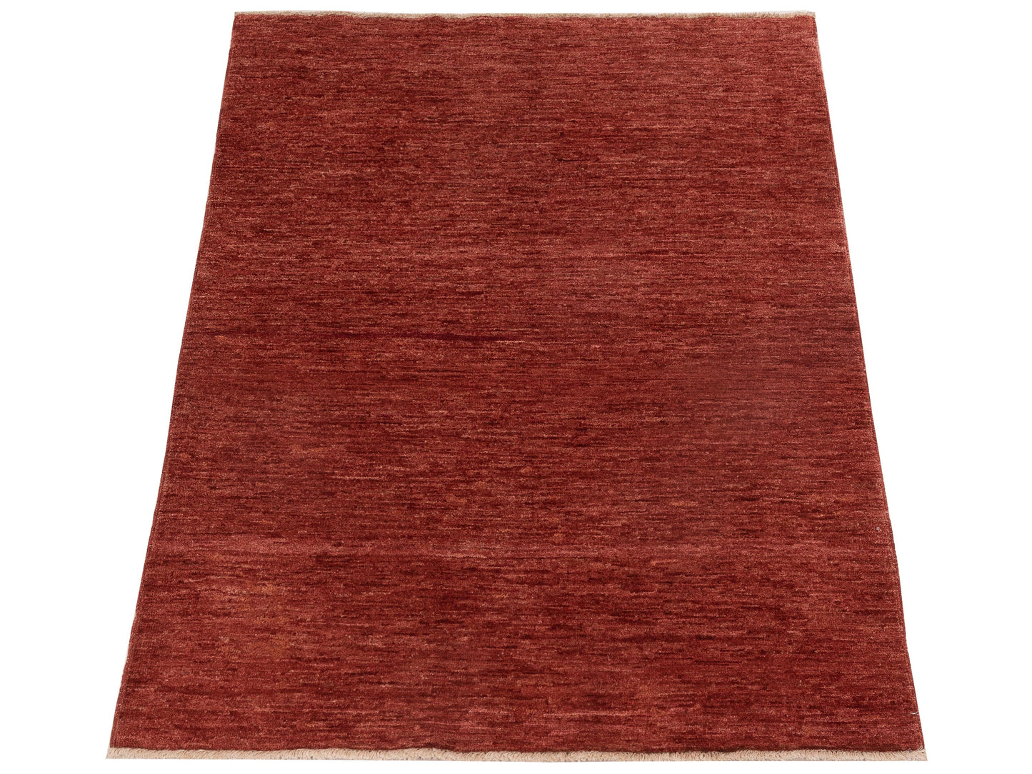 Gabbeh 94060 Red 4x5.3 Hand Knotted Rug